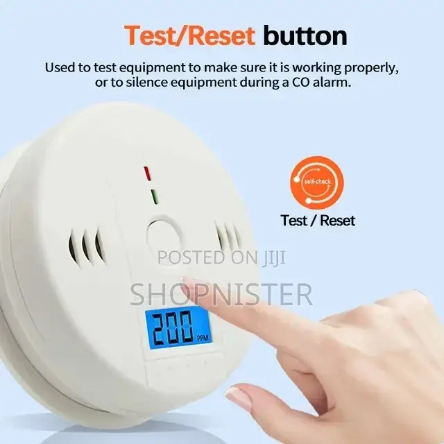 Warning Siren Alarm Detector Carbon Monoxide Detector