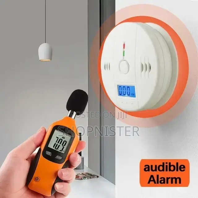 Warning Siren Alarm Detector Carbon Monoxide Detector