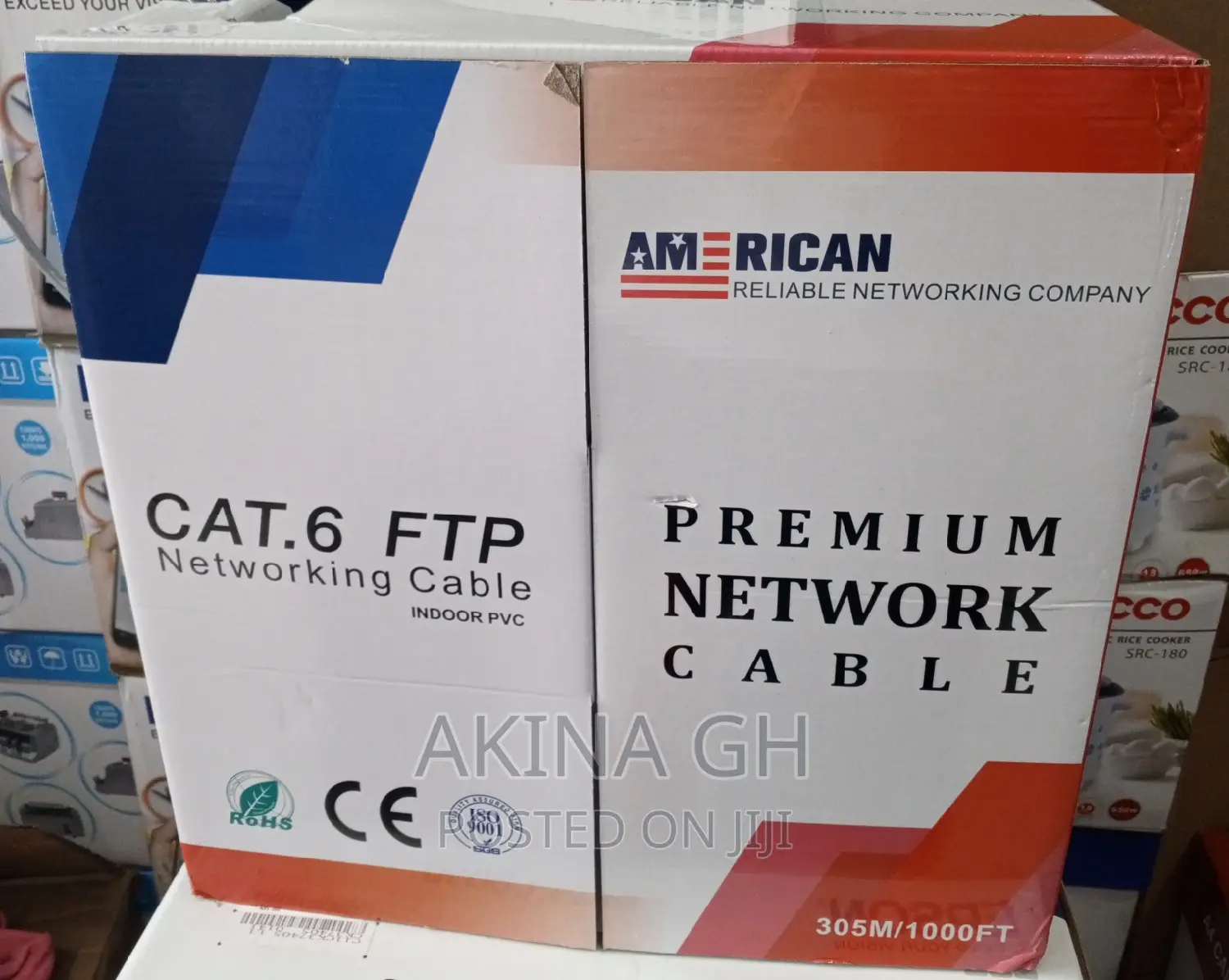 American FTP Cat 6 Cable 305 Meters