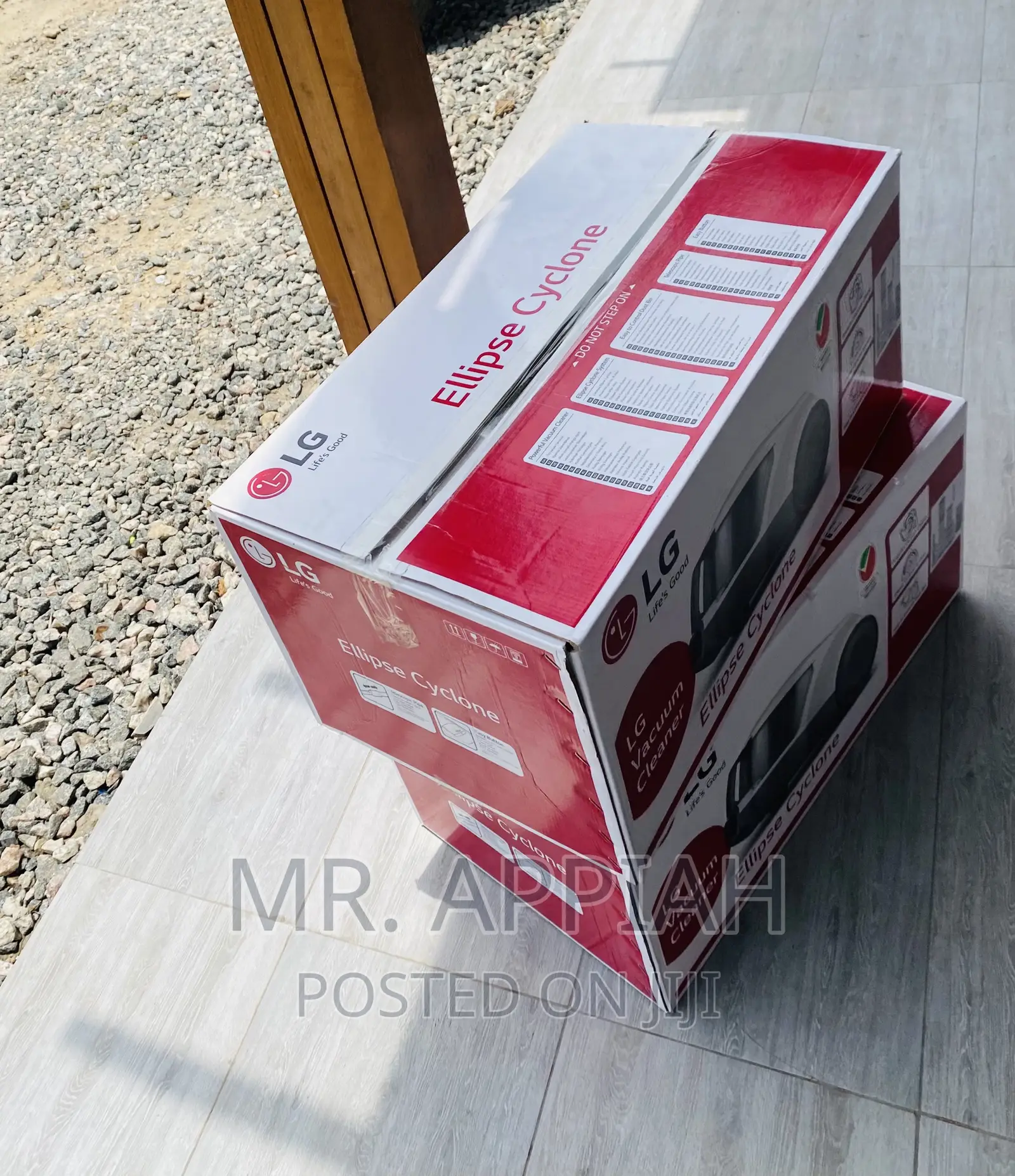 Purchase Affordable LG Electric Vacuum Cleaner Red/Black.