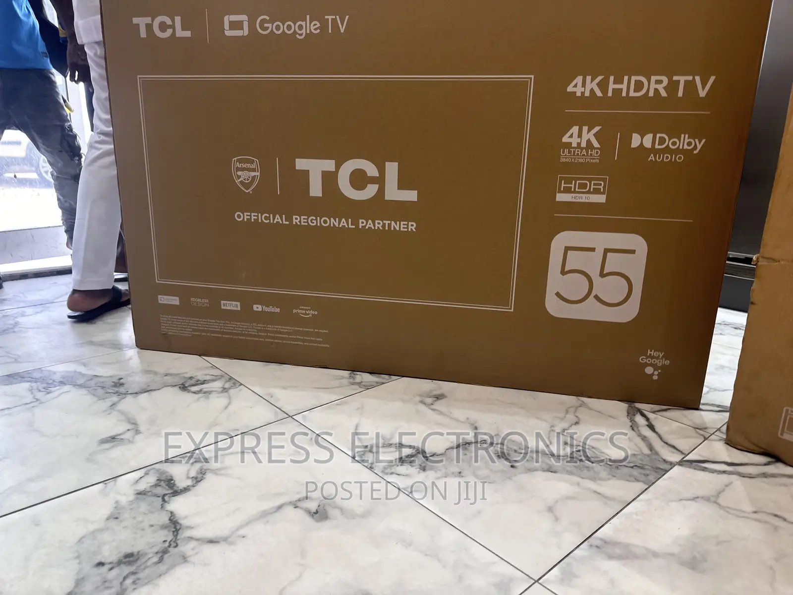 High Quality Sleek Design Uhd Smart TCL 55p635