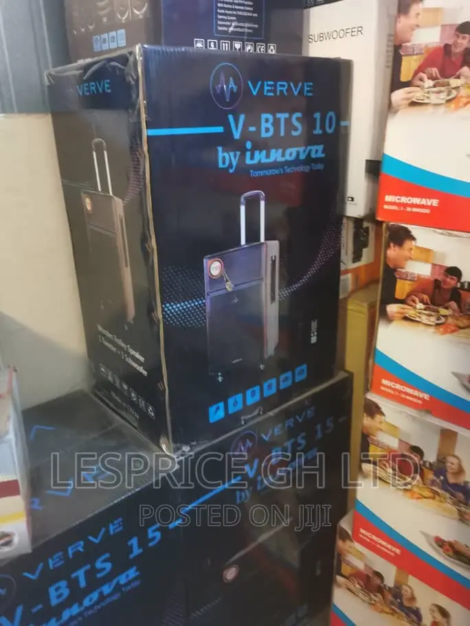 Innova 150w Wooden Trolley Bluetooth Speaker
