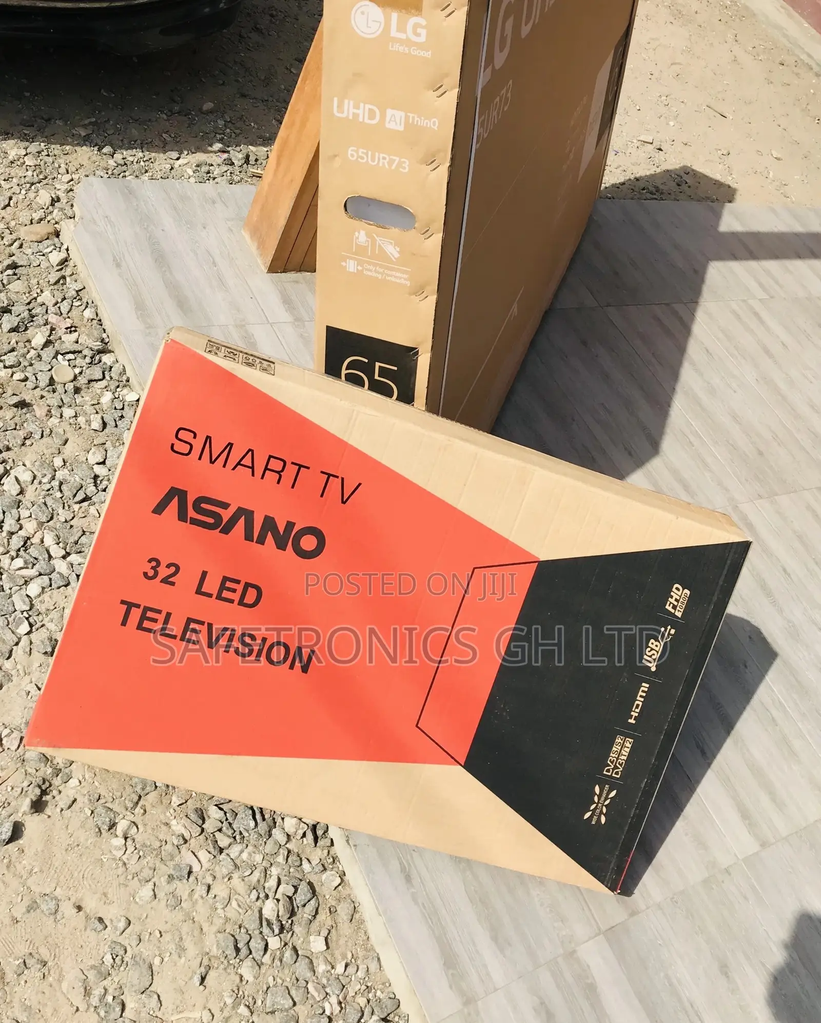 Smart Black Electric 32 Inches Glossy Led Asano Tv
