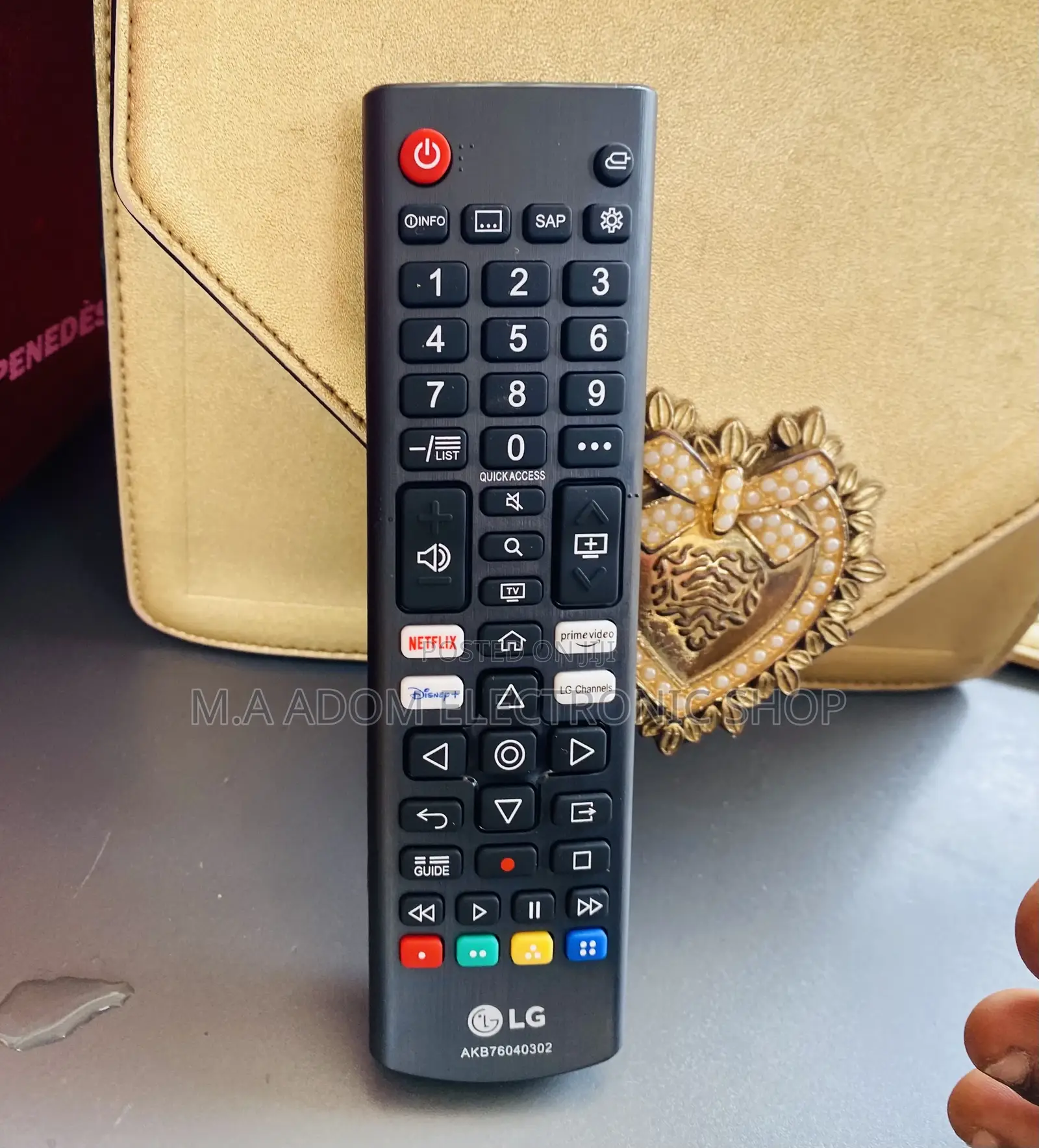 Purchase Affordable LG Remote Control(Black).