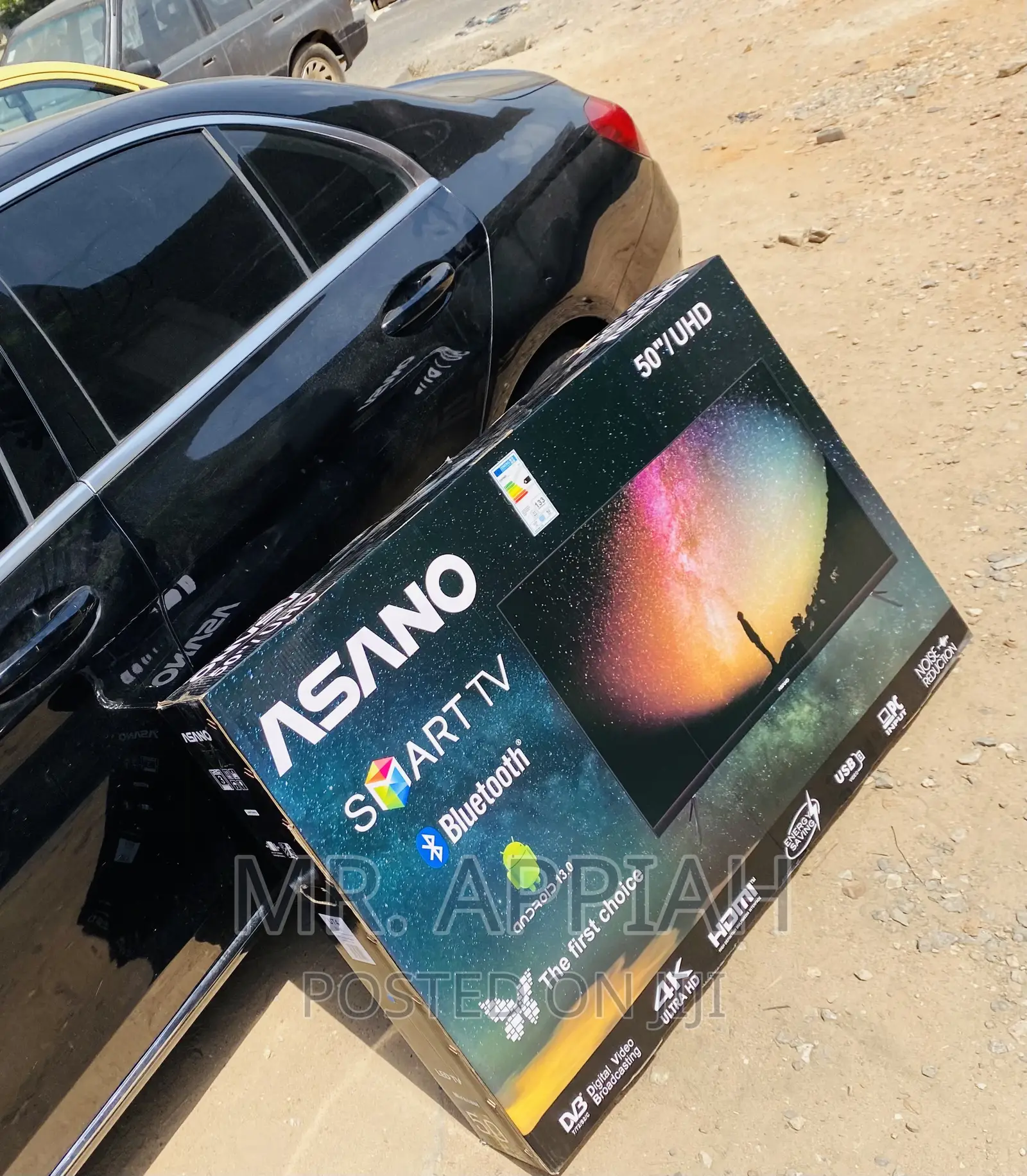 Shop Affordable Asano 50 Inch Ultra Hd Smart Tv,Black.