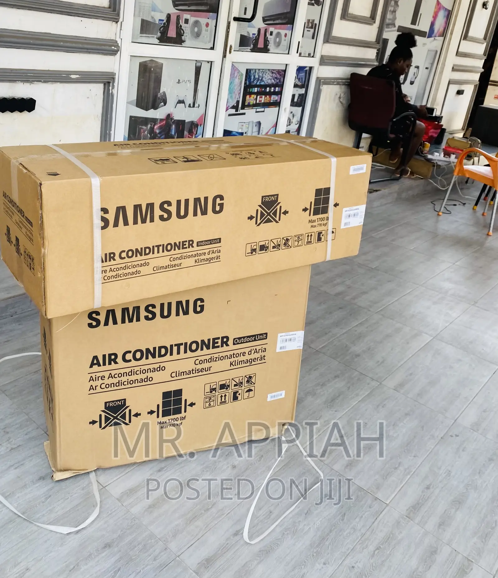 Fast Chilling Samsung 2.0hp Split Type Inverter Ac(White).