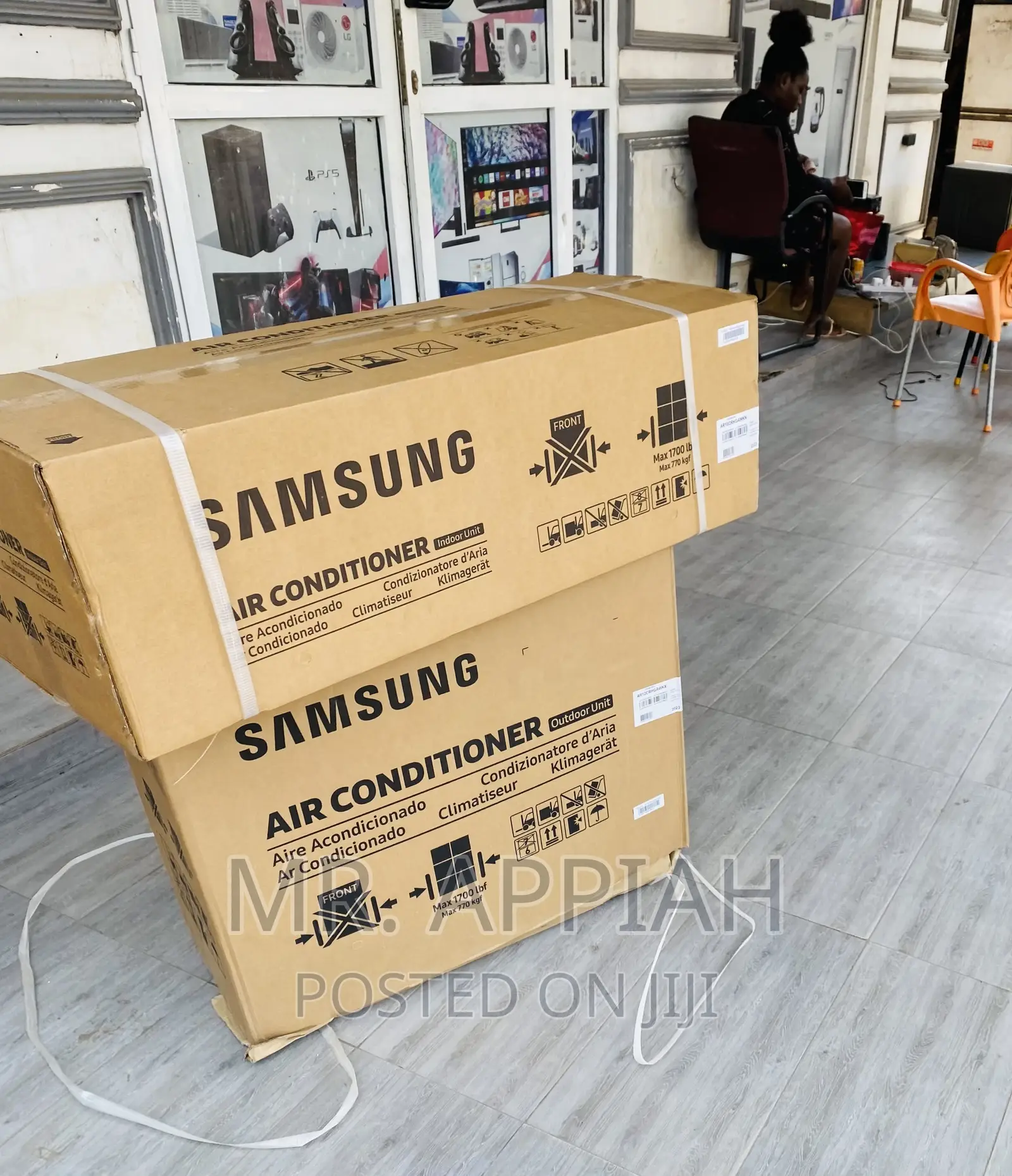 Fast Chilling Samsung 2.5hp Split Type Inverter Ac(White).
