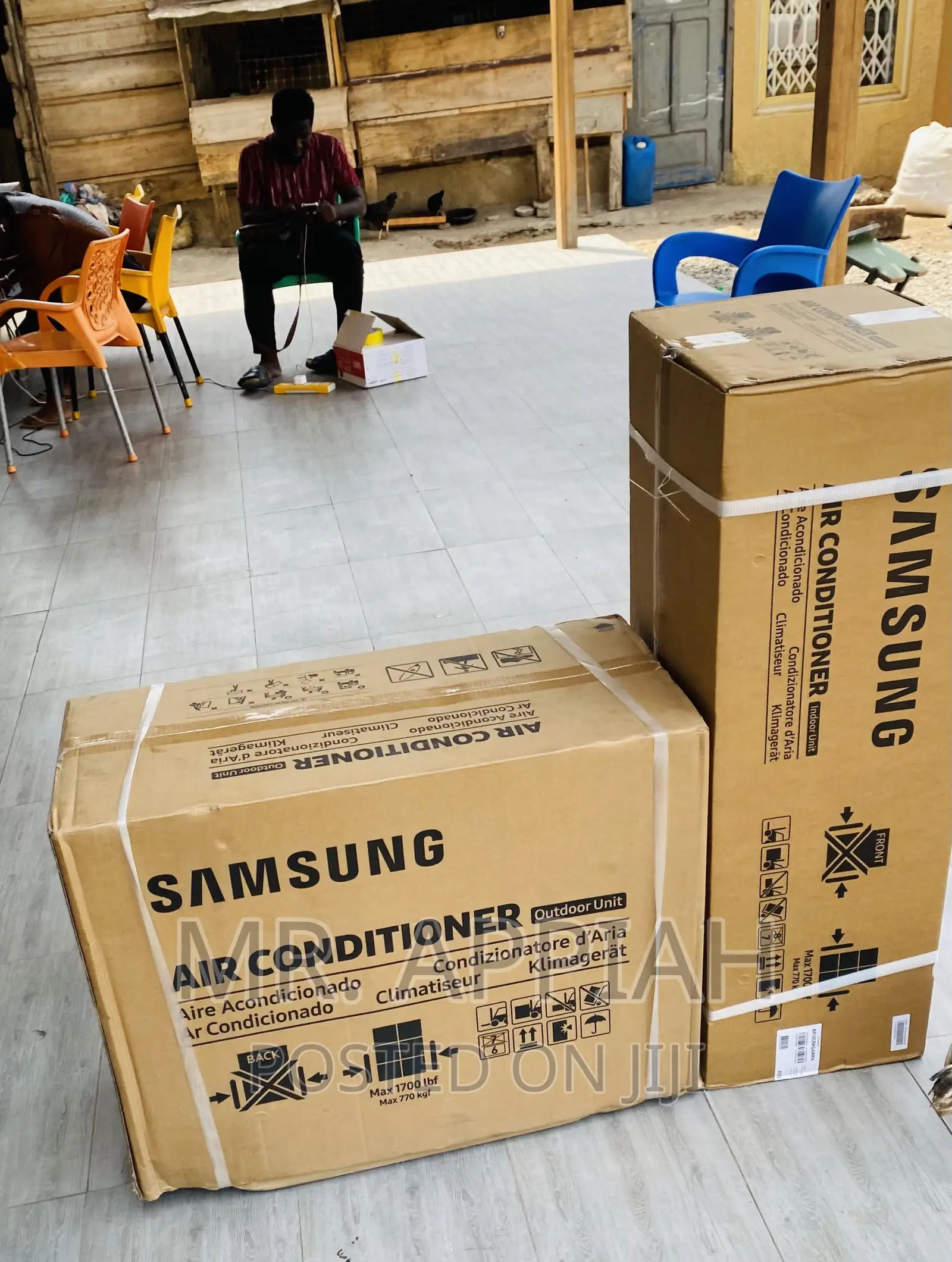 Fast Cooling Samsung 2.5hp Split Type Inverter Ac(White). 