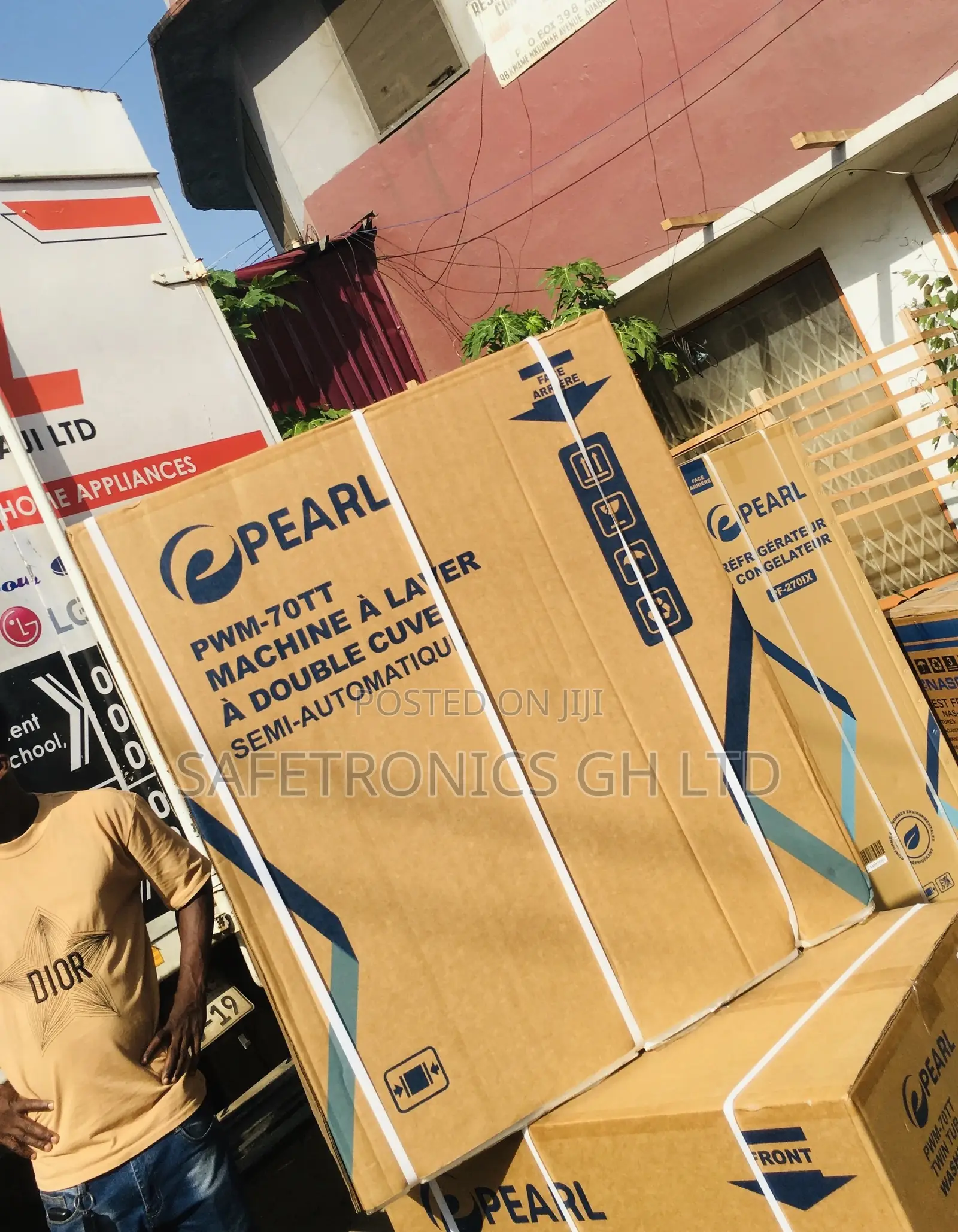 Topload Washmachine 7kg Pearl Semiautomatic Electric