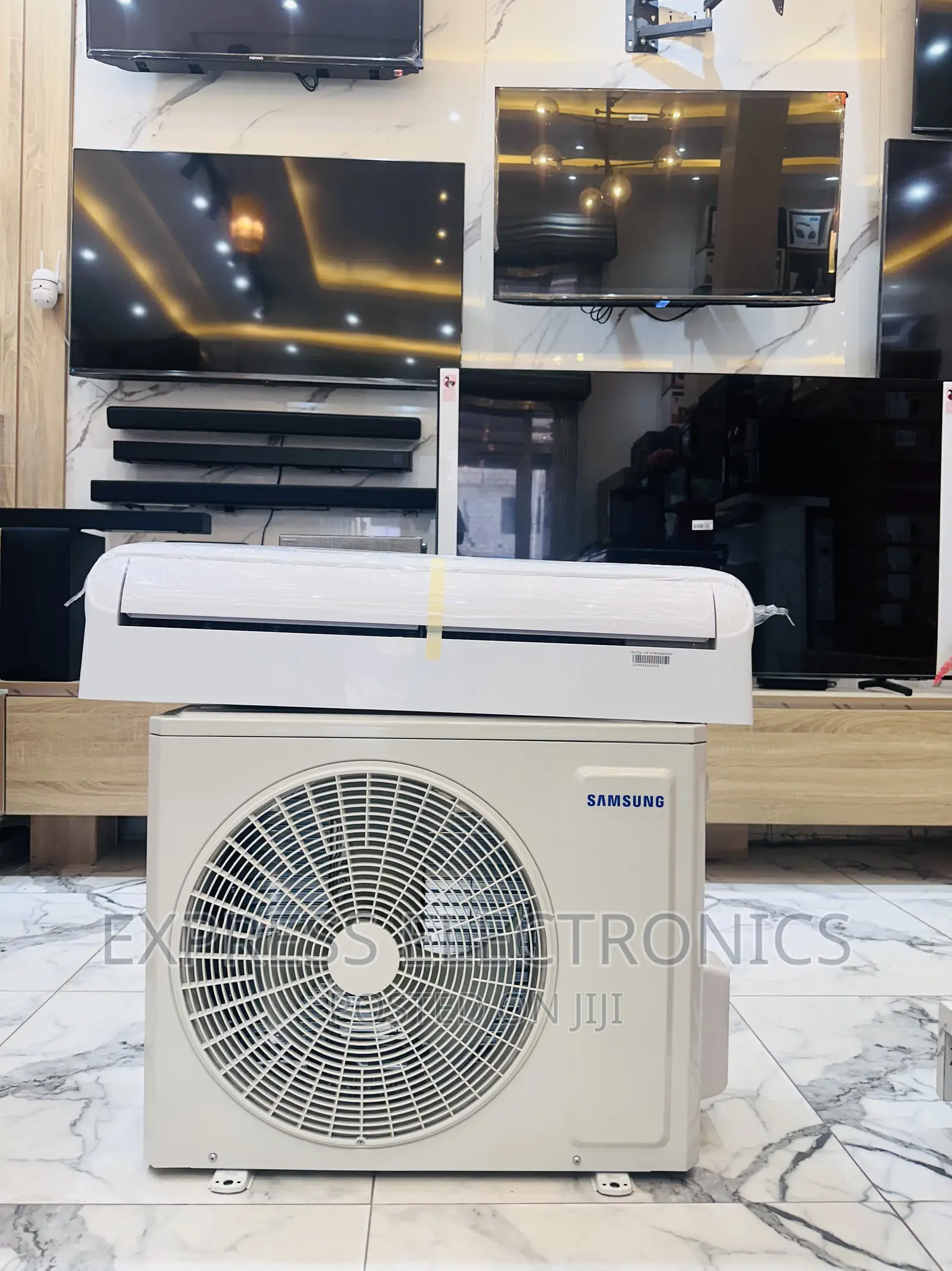Durable Sleek White Samsung Solit R410 Gas 1.5hp