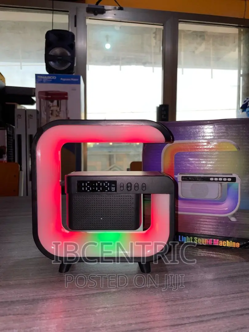 LED Table Lamp With Bluetooth Speaker and Wireless Charger