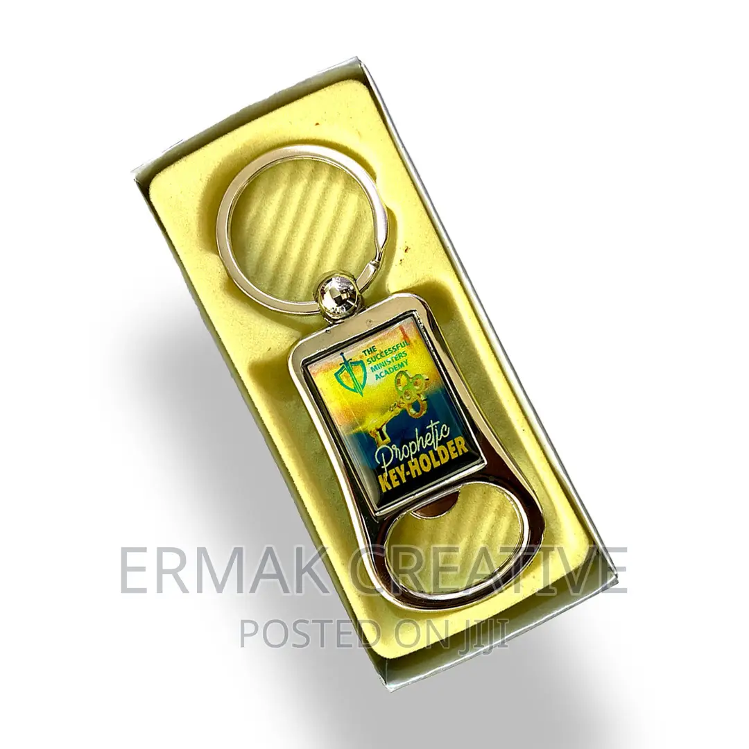 Metallic Doming Keyring