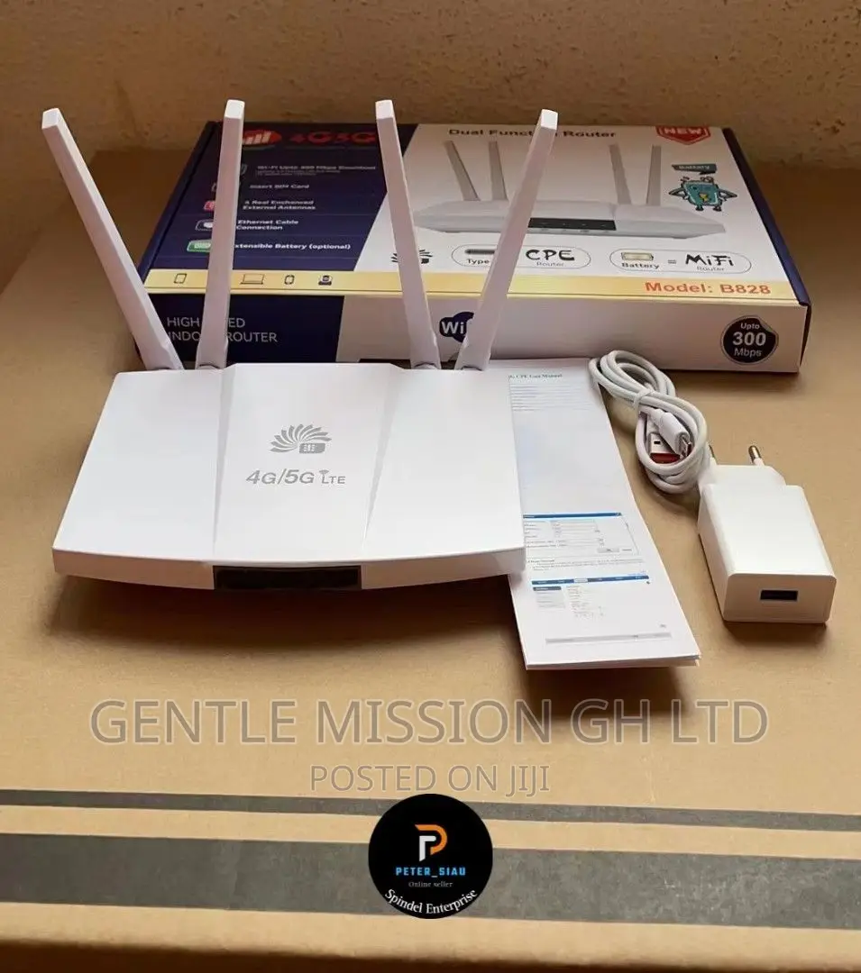 Rechargeable 5g/4g Dual Function Universal Router