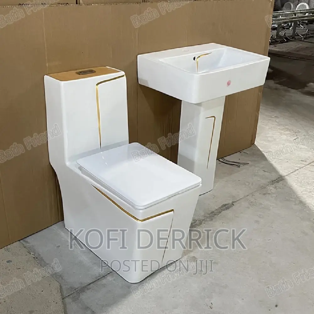 WC  Set (Toilet Seat + Basin)