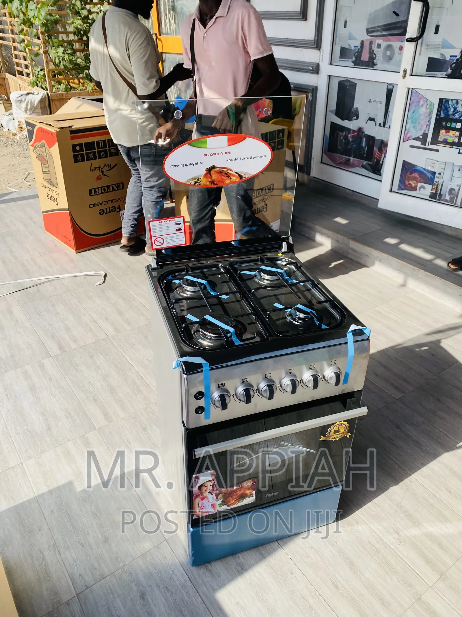Original Ferre 50x60Auto Ignition,Chicken Rotisserie Cooker