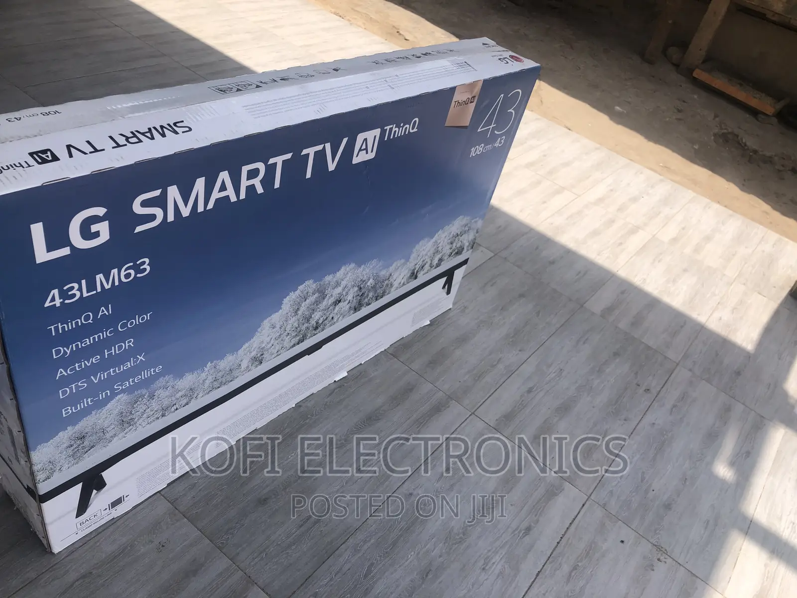 LG LED Smart TV 43 Inch Lm6300 Series Full HD HDR Smart LED