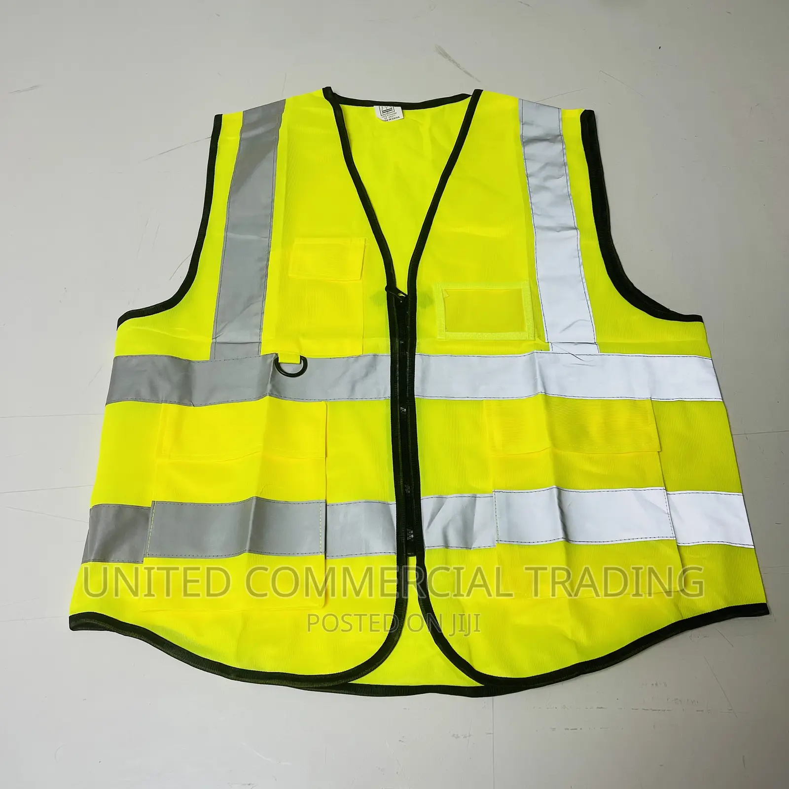 Safety Vest (With Pocket And Zipper)