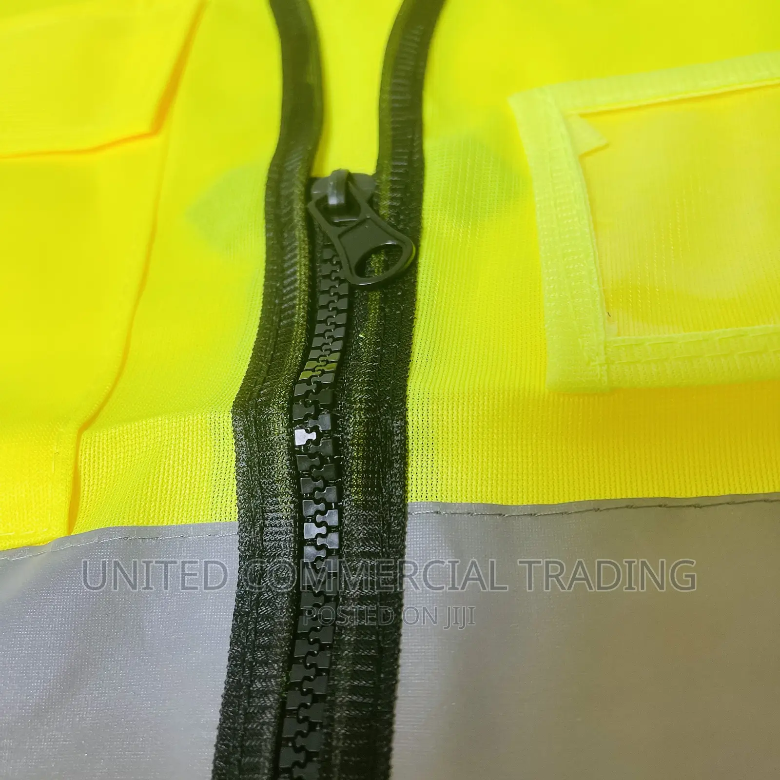 Safety Vest (With Pocket And Zipper)