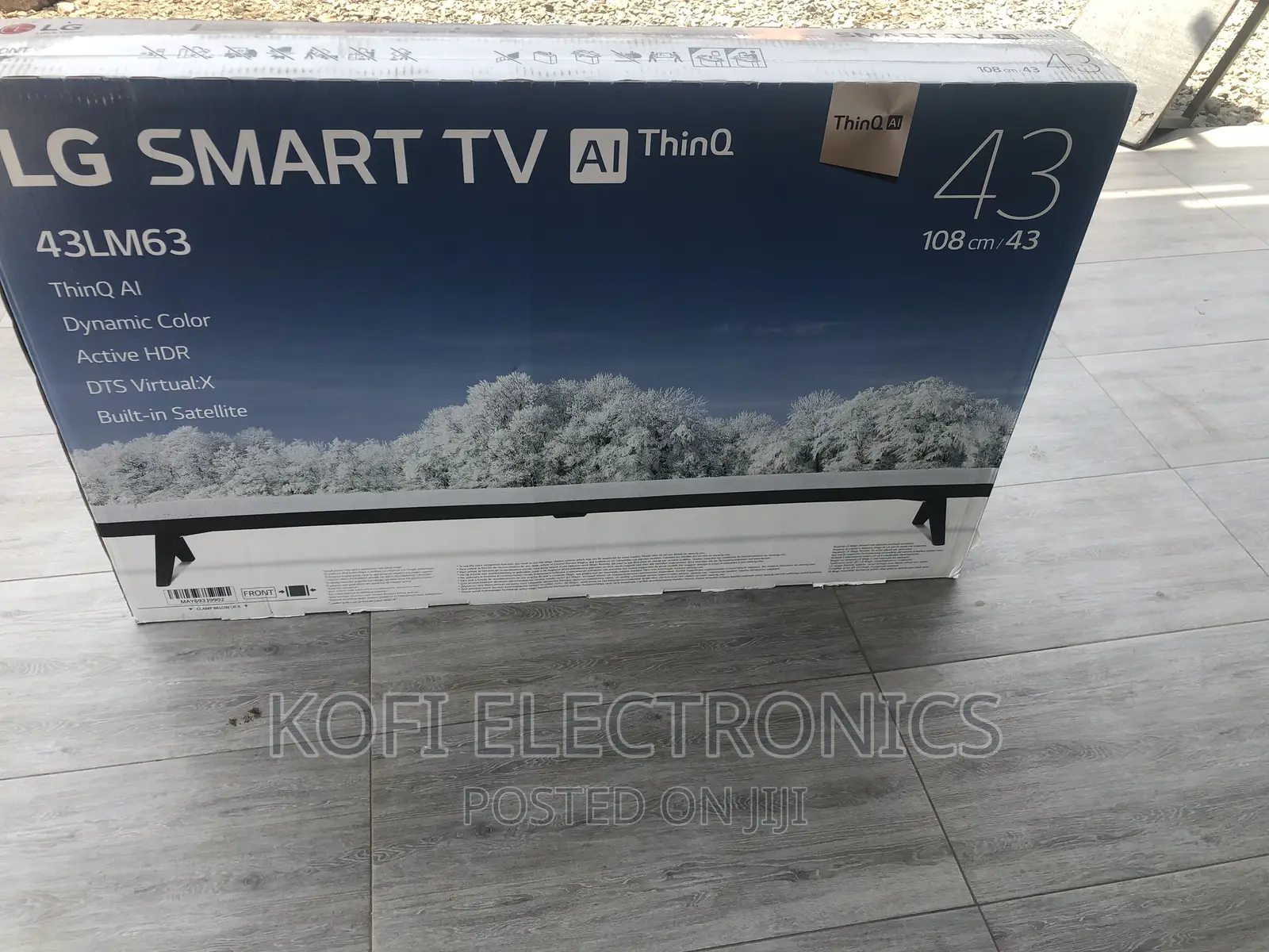 Stunning Resolution LG LED Smart TV 43 Inch LM6300 Series