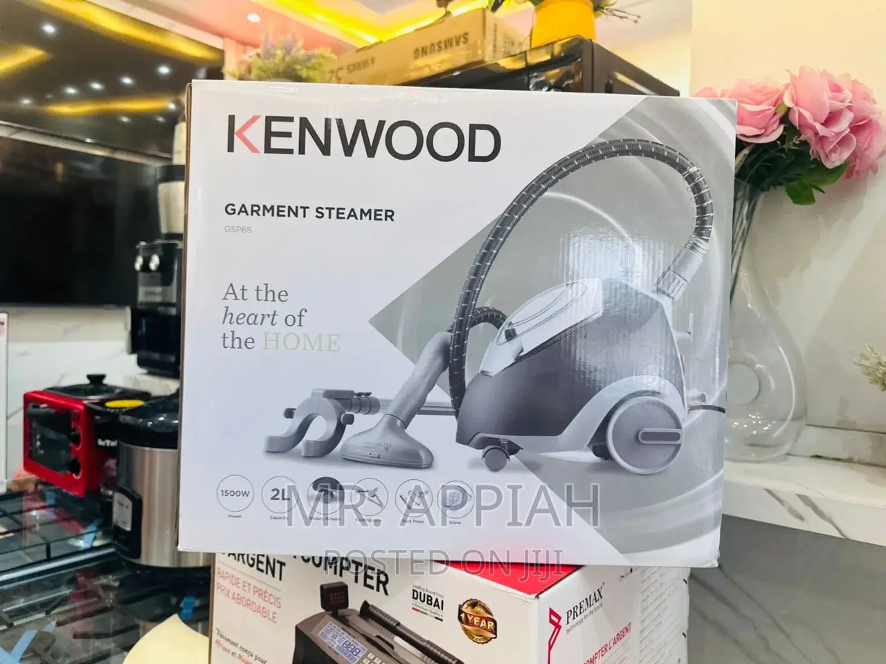 Quality Yet Affordable Kenwood 1500watt Garment Steamer.