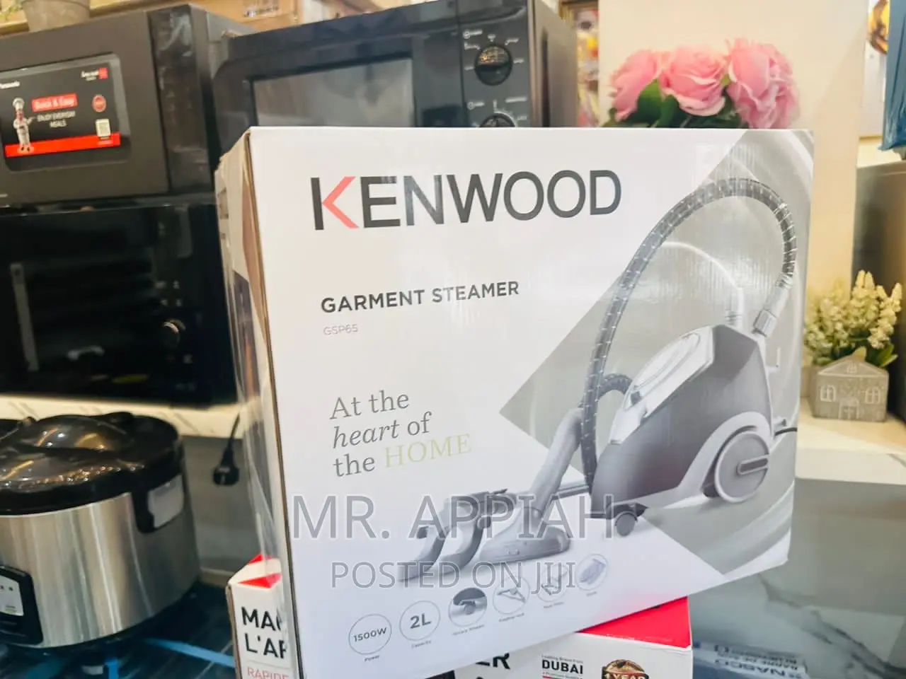 Durable and Affordable Kenwood Garment Steamer(1500watt).