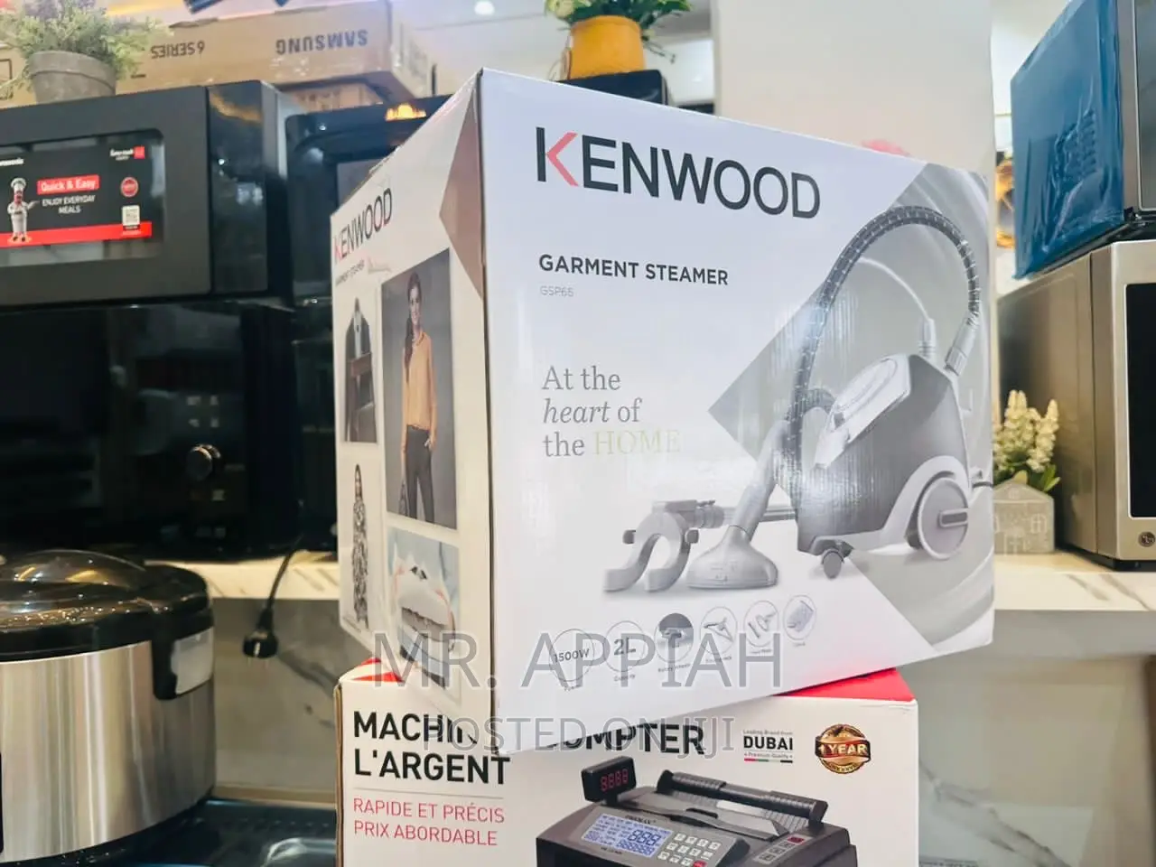 High Quality Kenwood Electric Garment Steamer(1500watt).
