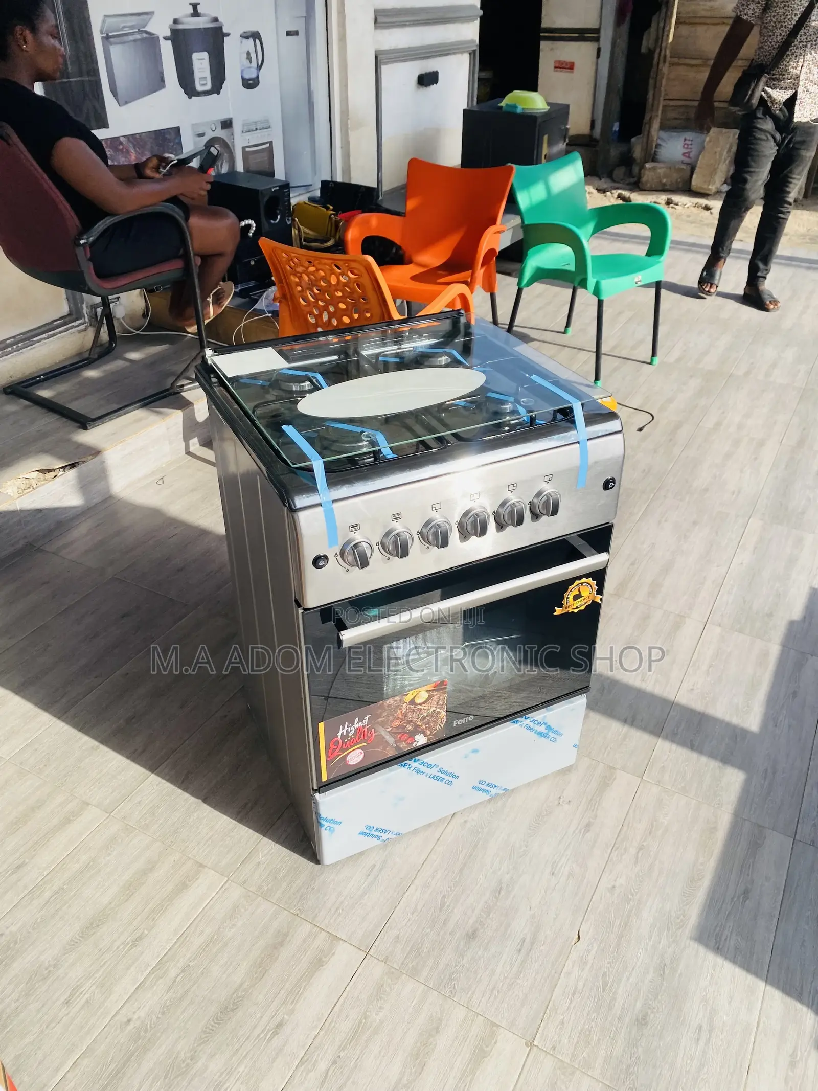 Authentic Ferre 60x60 4 Gas Burner With Oven(New Line).