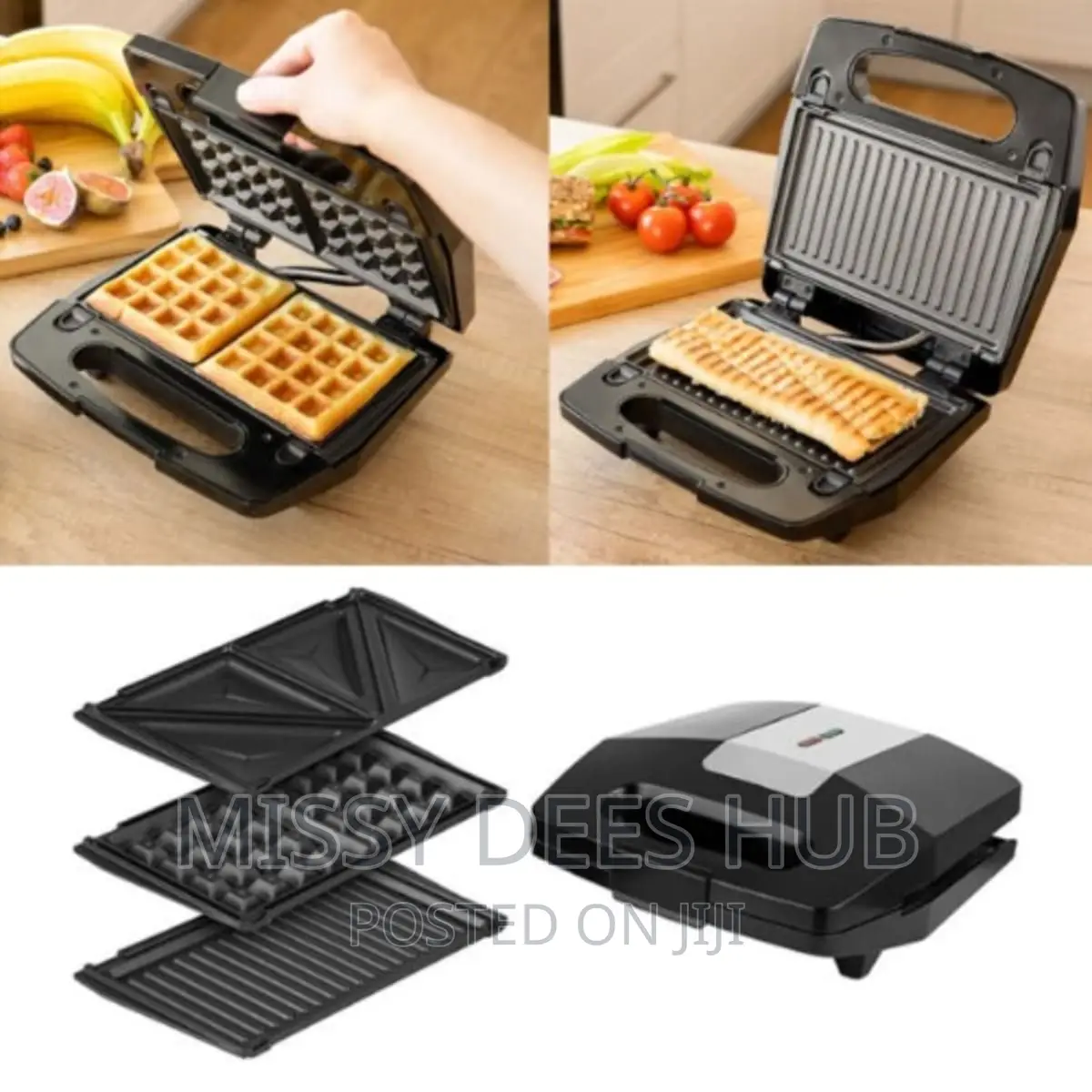 Hoffmans 3in1 Sandwich Maker