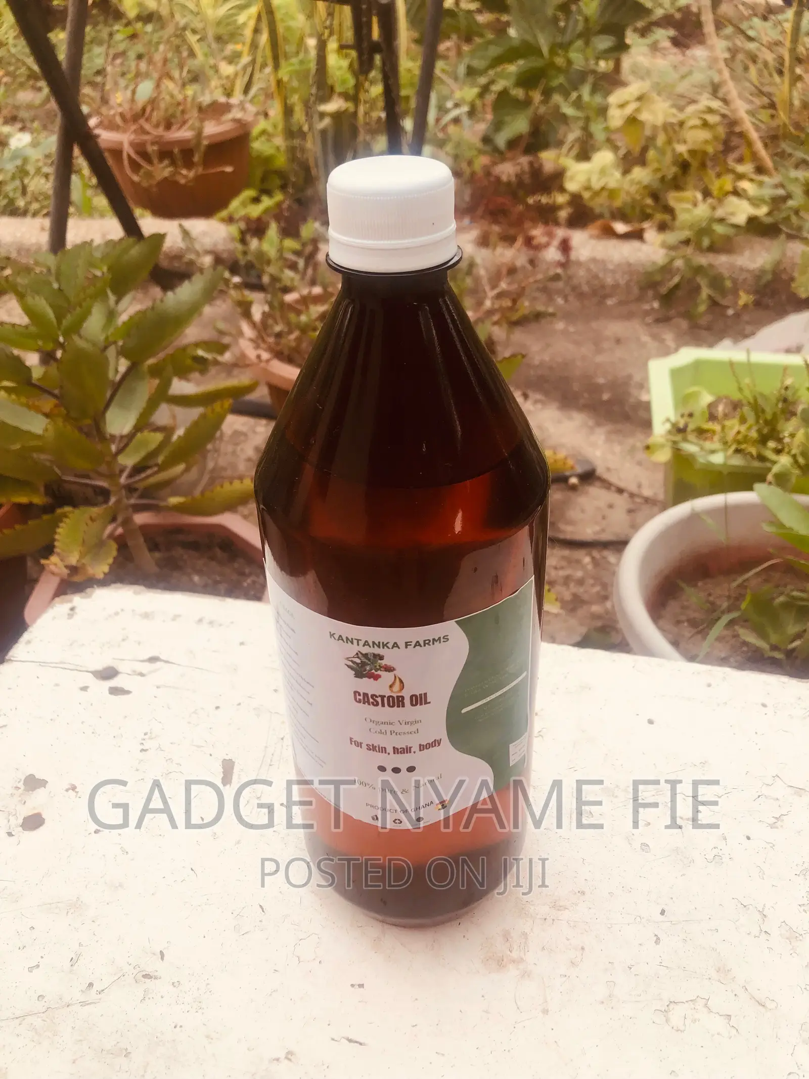 Pure Undiluted Castor Oil 1000ml