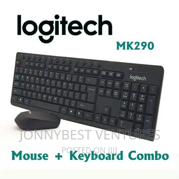 Logitech Wireless Keyboard and Mouse