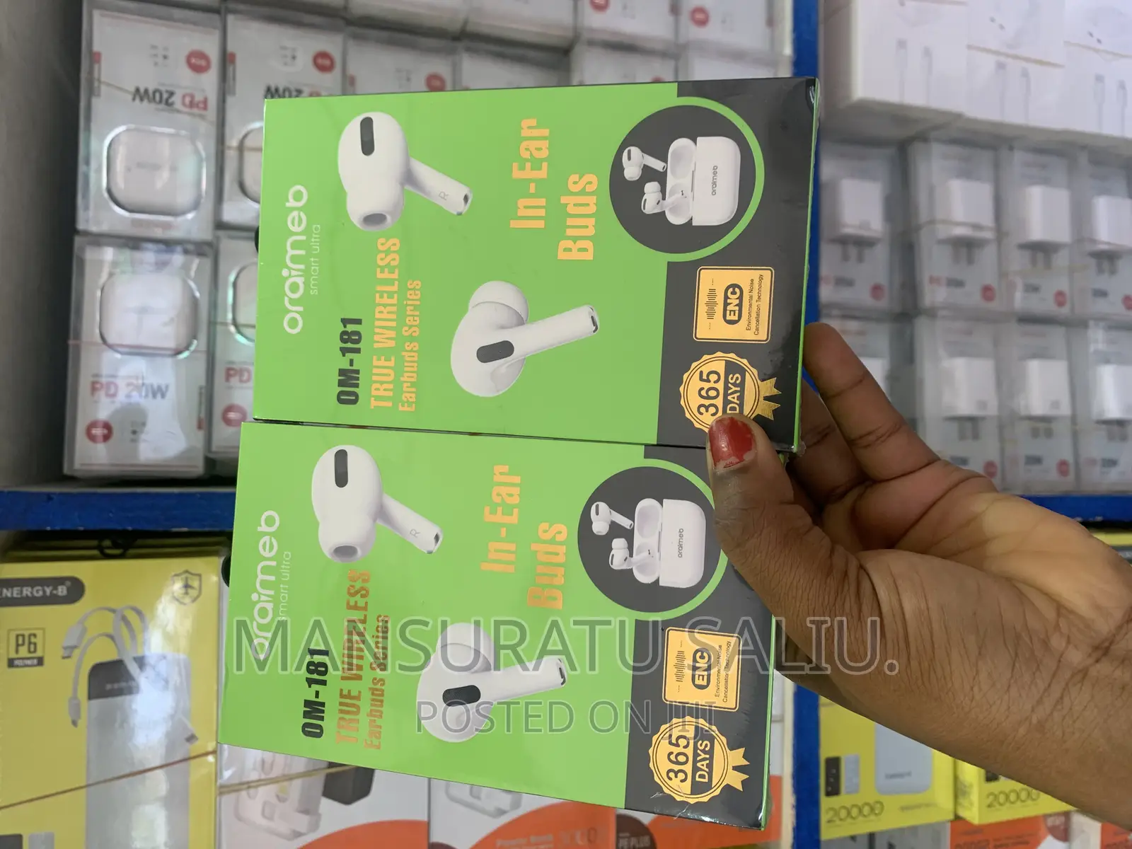 0m-181 True Wireless Earbuds Series in-Ear