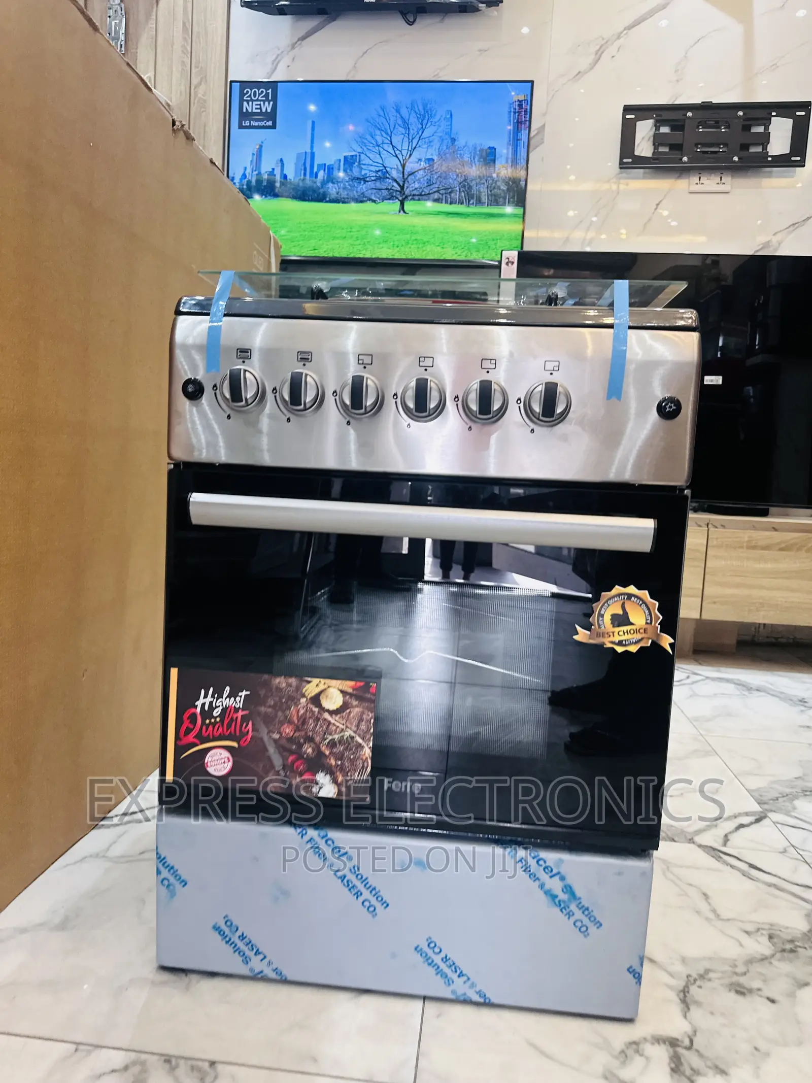 The Best New Line 60/60 4b Ferre Gas Stove Oven