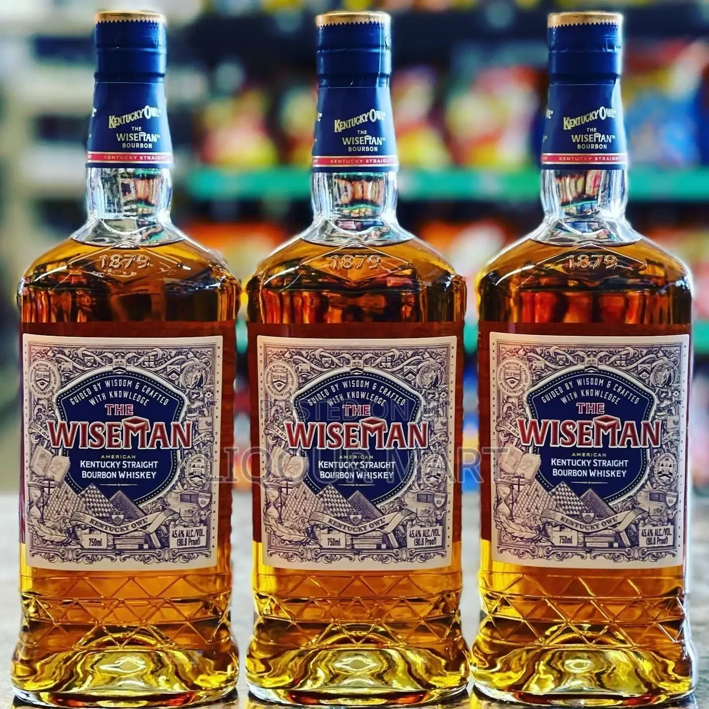 The Wiseman Kentucky Straight Bourbon Whiskey !