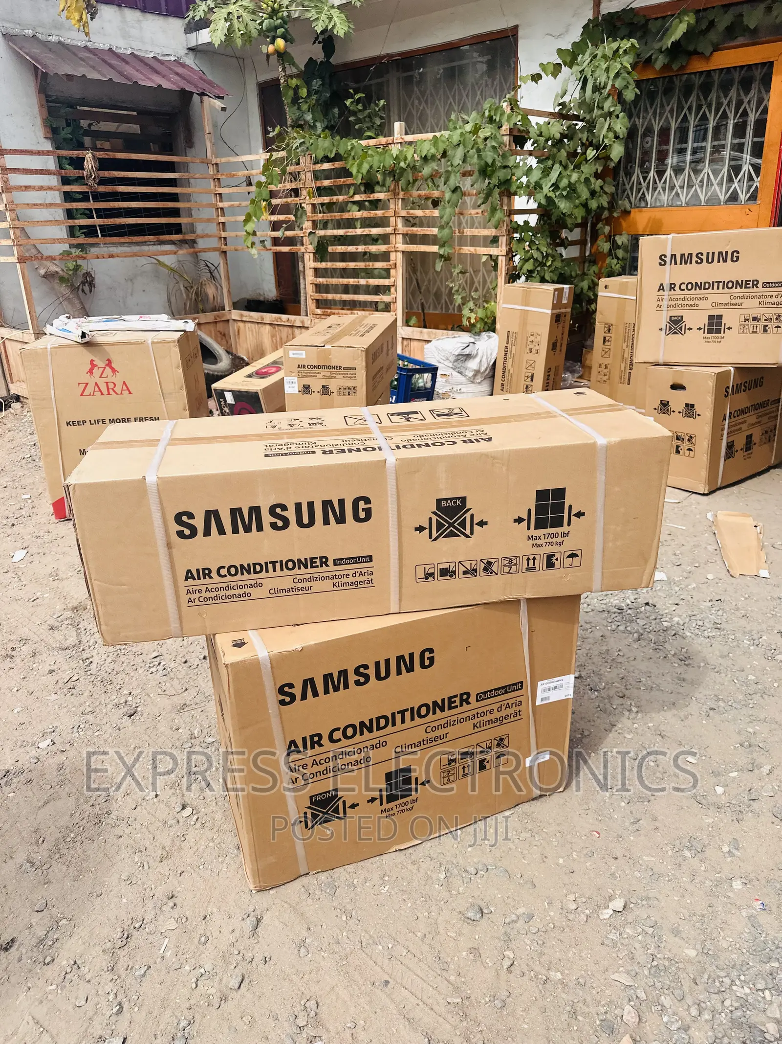 Rapid Cooling Split R410 Gas Samsung 2hp