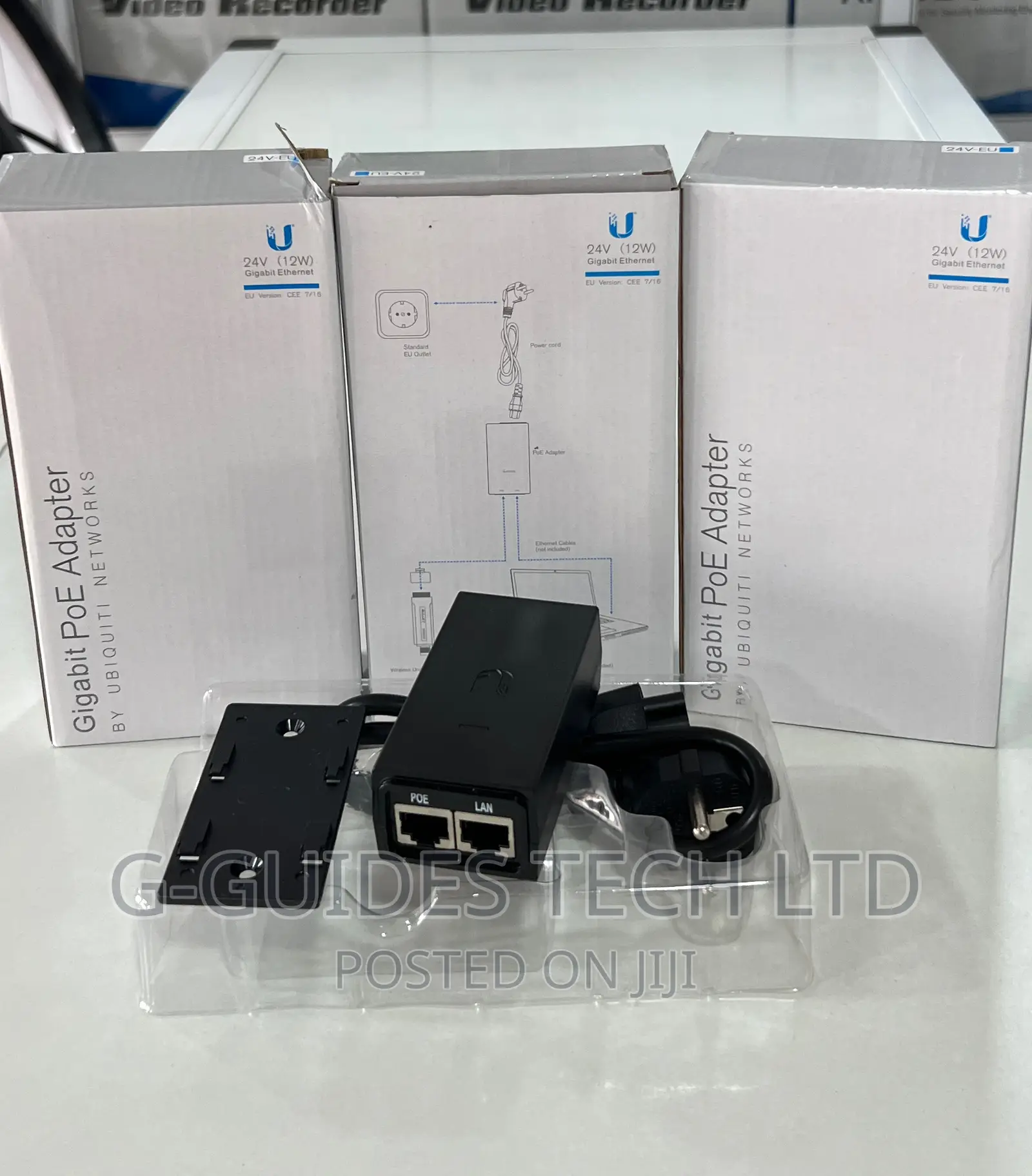 24V Gigabit Poe Adapter , Poe Adapter 24v (POE-24-12W-G)