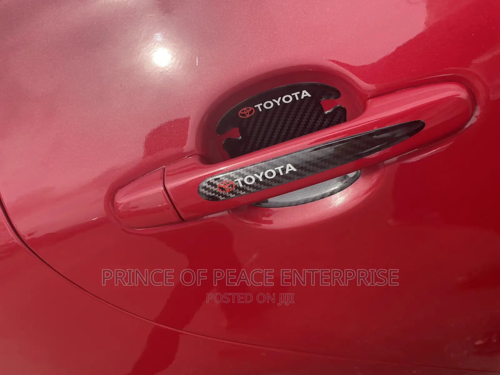 Toyota Handle and Bowl Anti Scratch Stickers Set