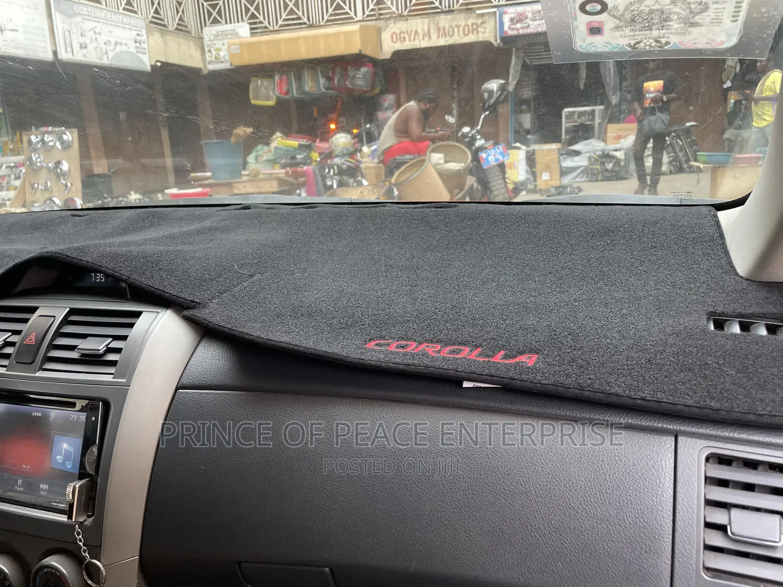 2009 Corolla Dashboard Cover or Cloth
