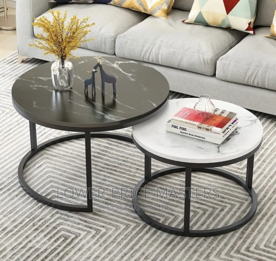 2 in 1 Quality Marble Center Table