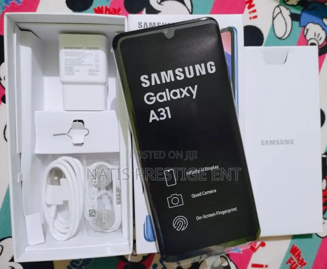 New Samsung Galaxy A31 128 GB Black