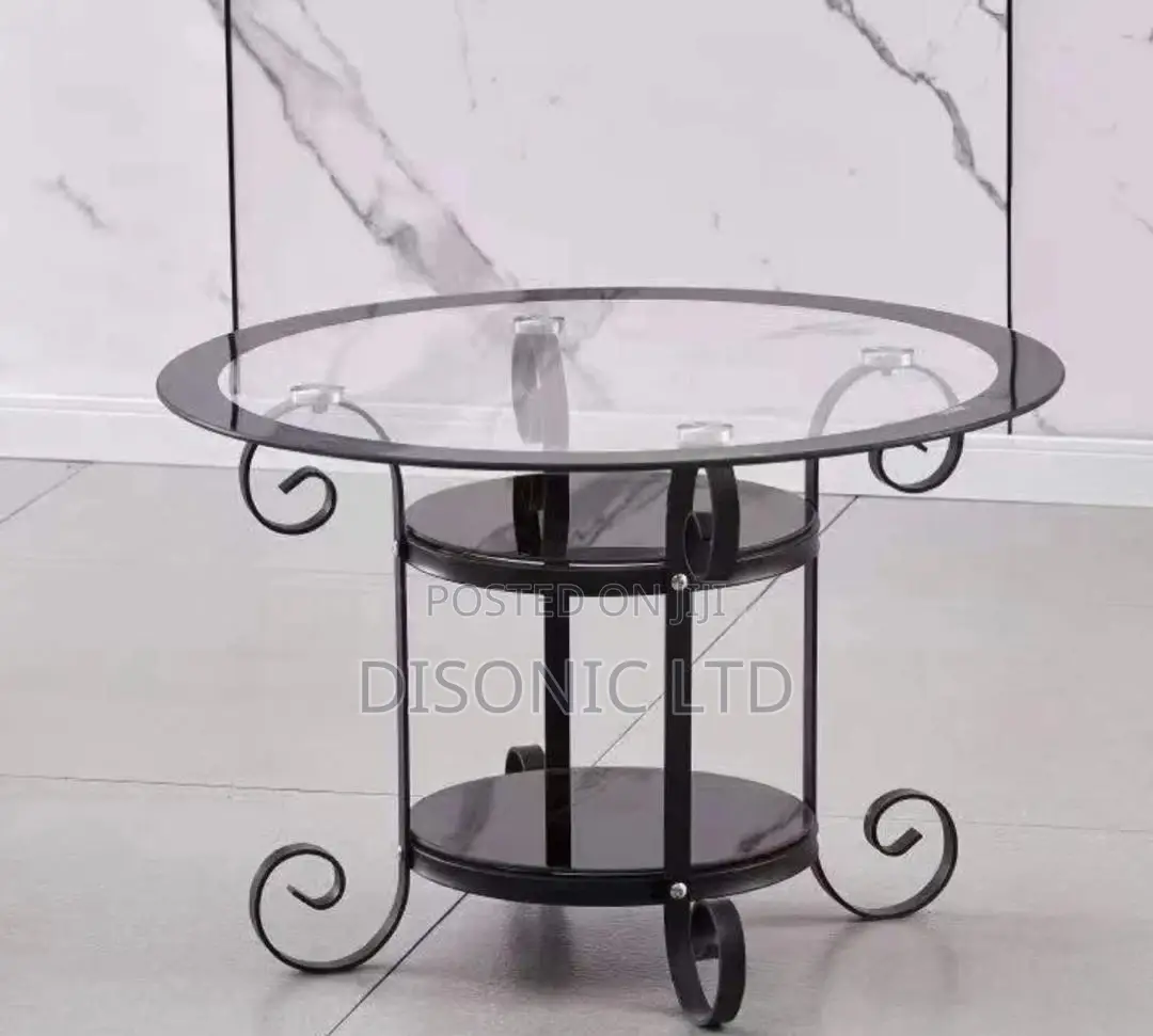 Living Room Glass Top Center Table