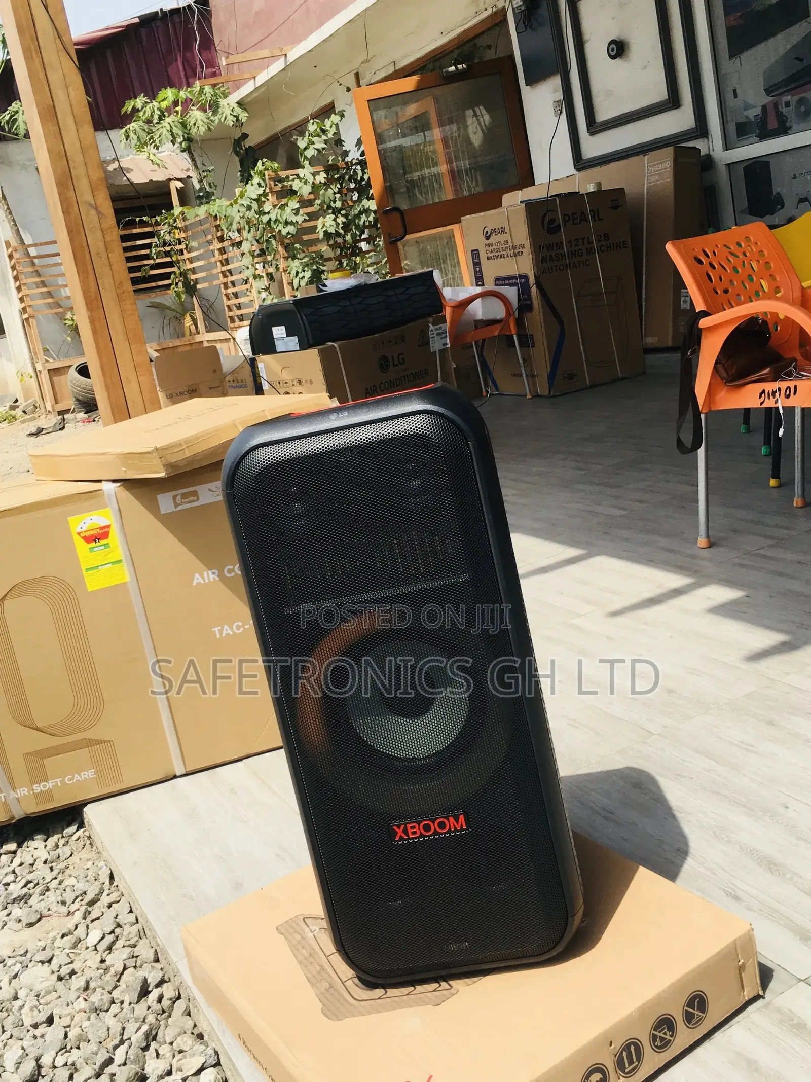 Bluetooth Electric Black Wireless Xl7s LG Speaker