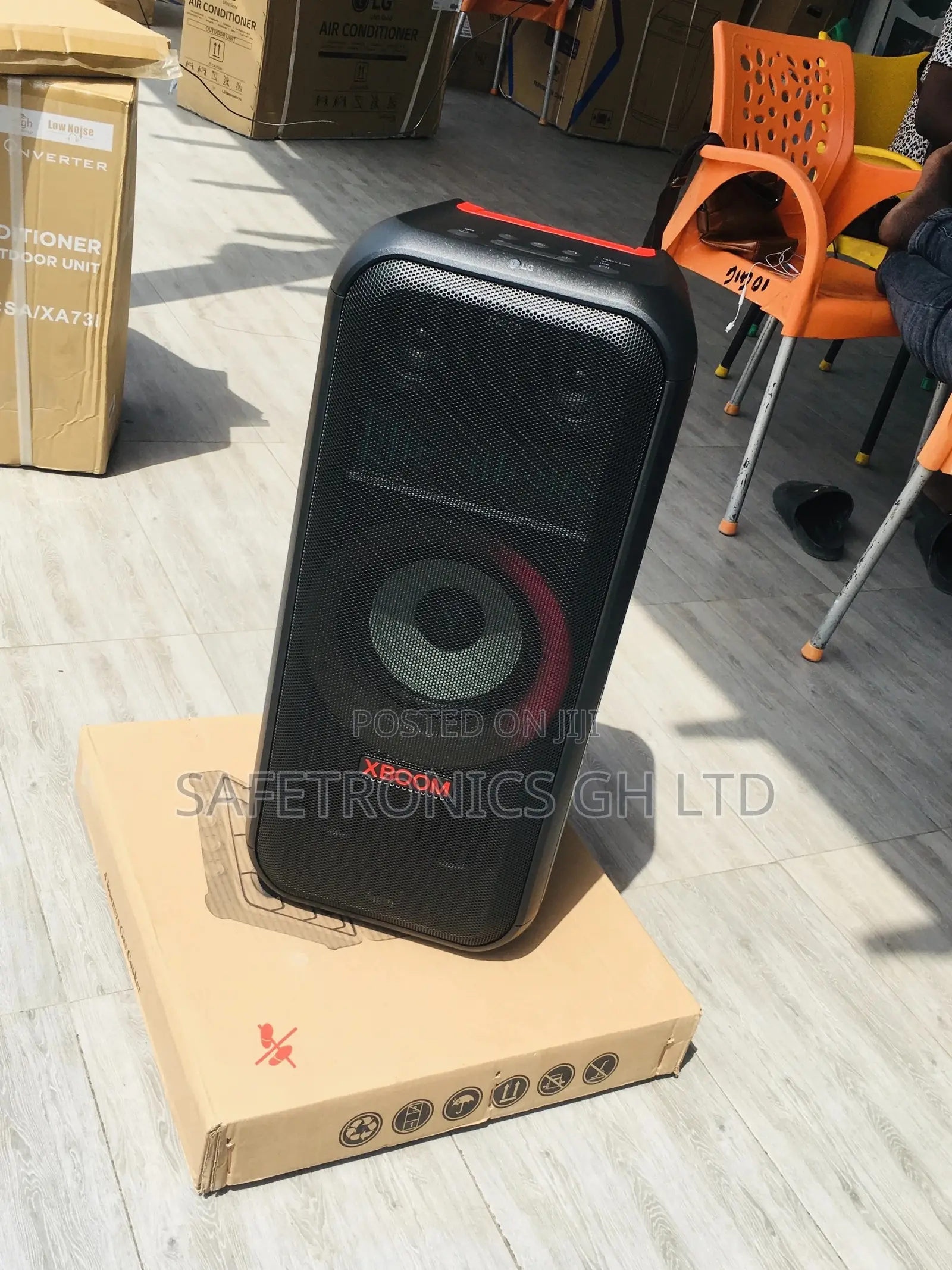 LG Electric Wireless Bluetooth Black Xl7s Speaker