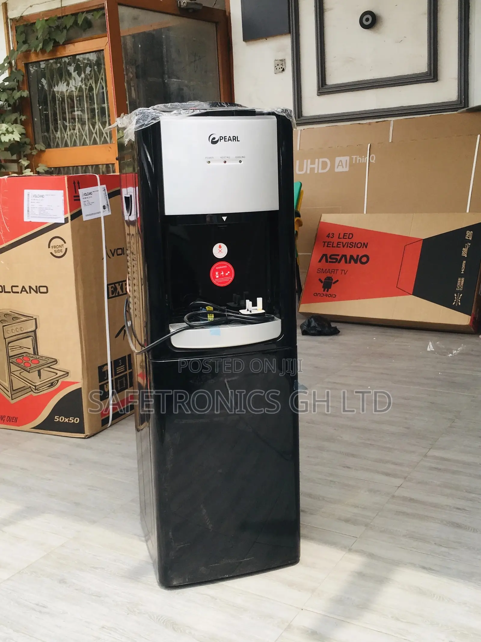 PWD-2008 Hot/Cold Water Dispenser Electric Black Pearl