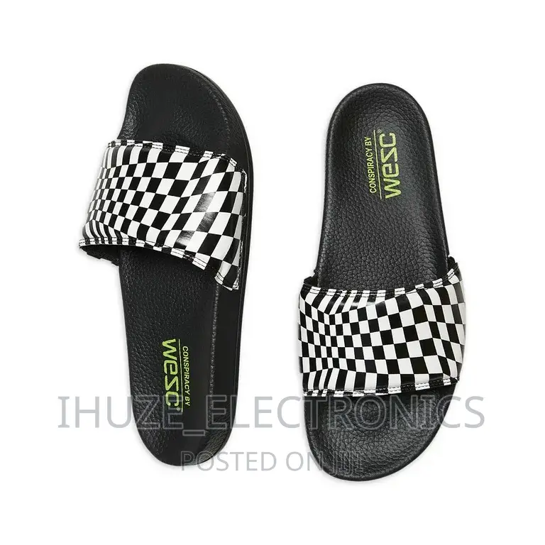 Wesc Checkerboard Slide Sandals (Sizes 38-44)