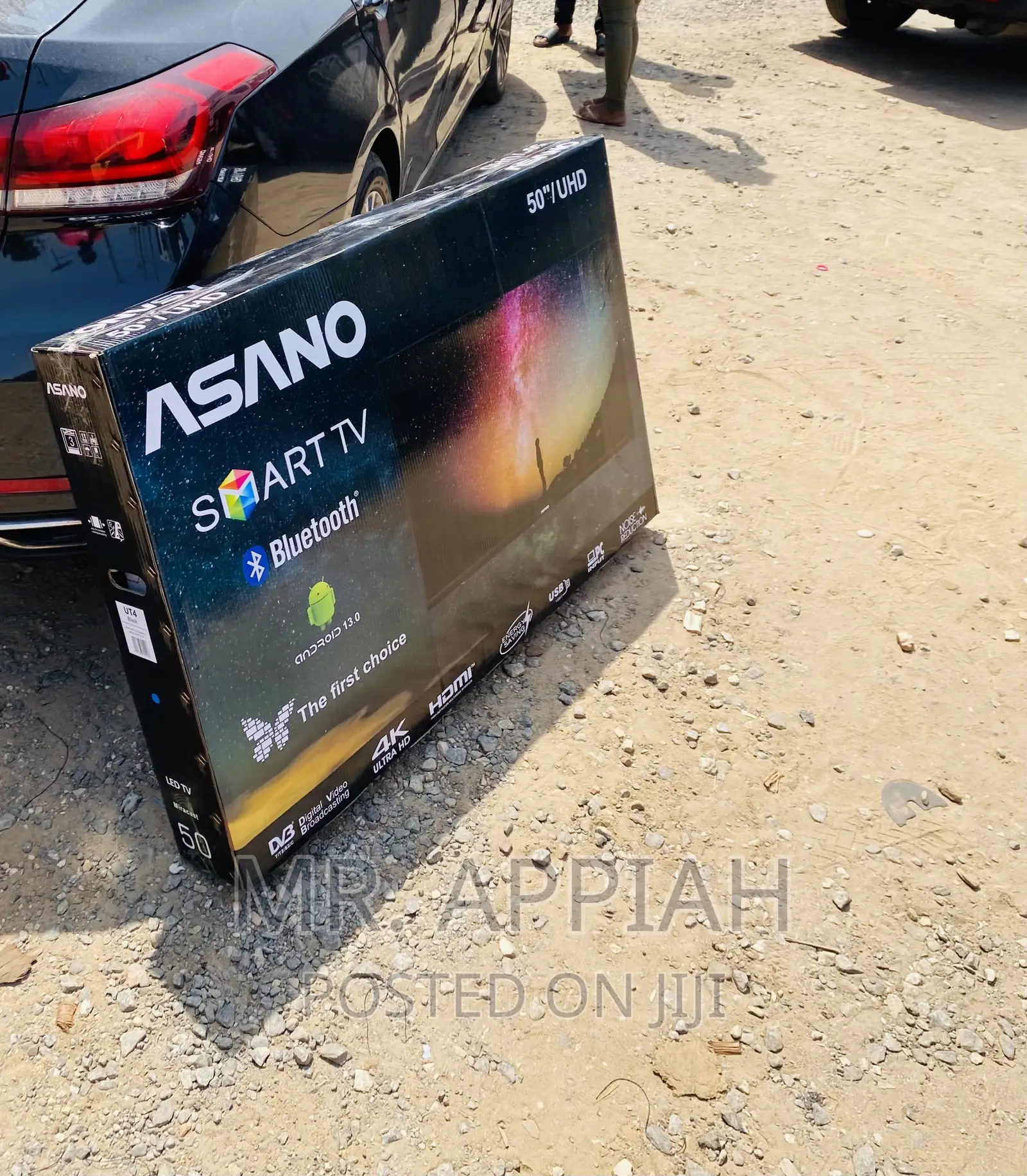 Energy Sufficient Asano 50” Ultra Hd Smart Led Tv(Black)