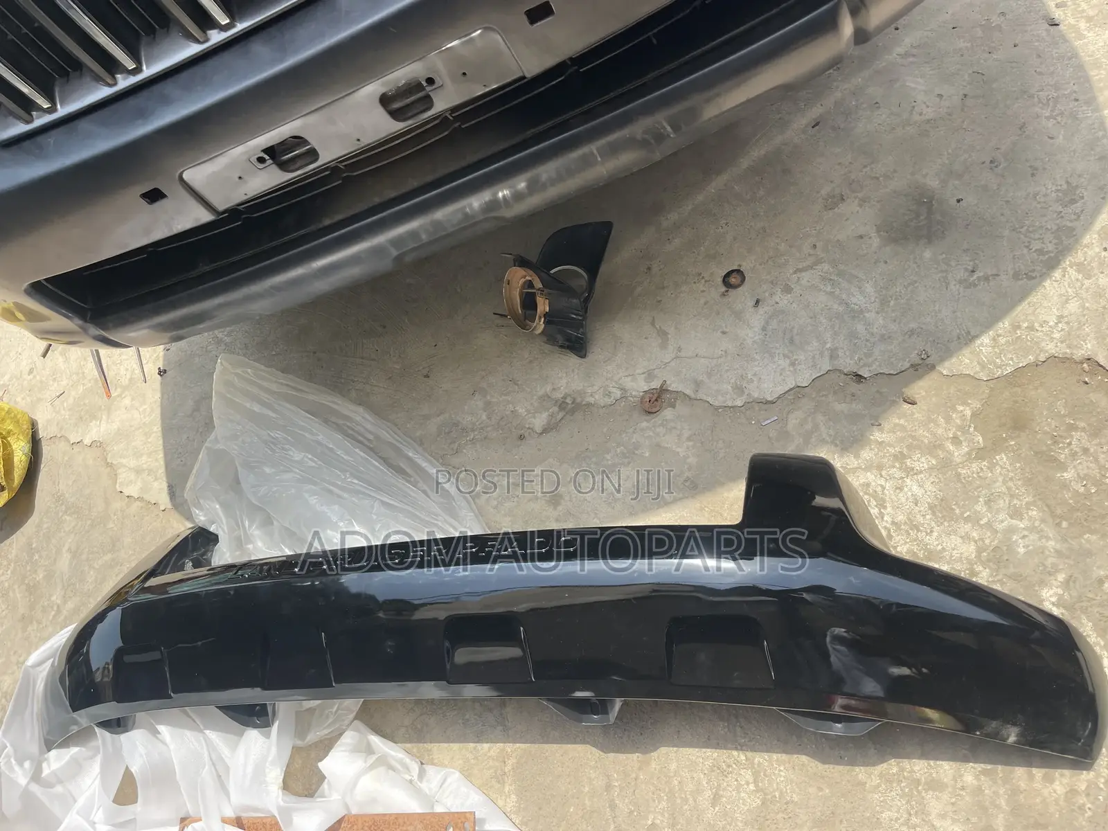 Land Cruiser Prado Bumper Protector Spoiler