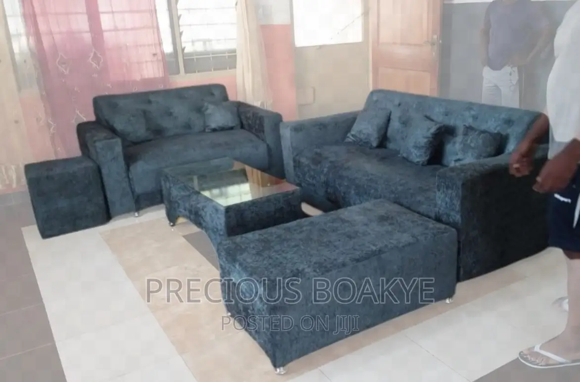 Material Sofa Set
