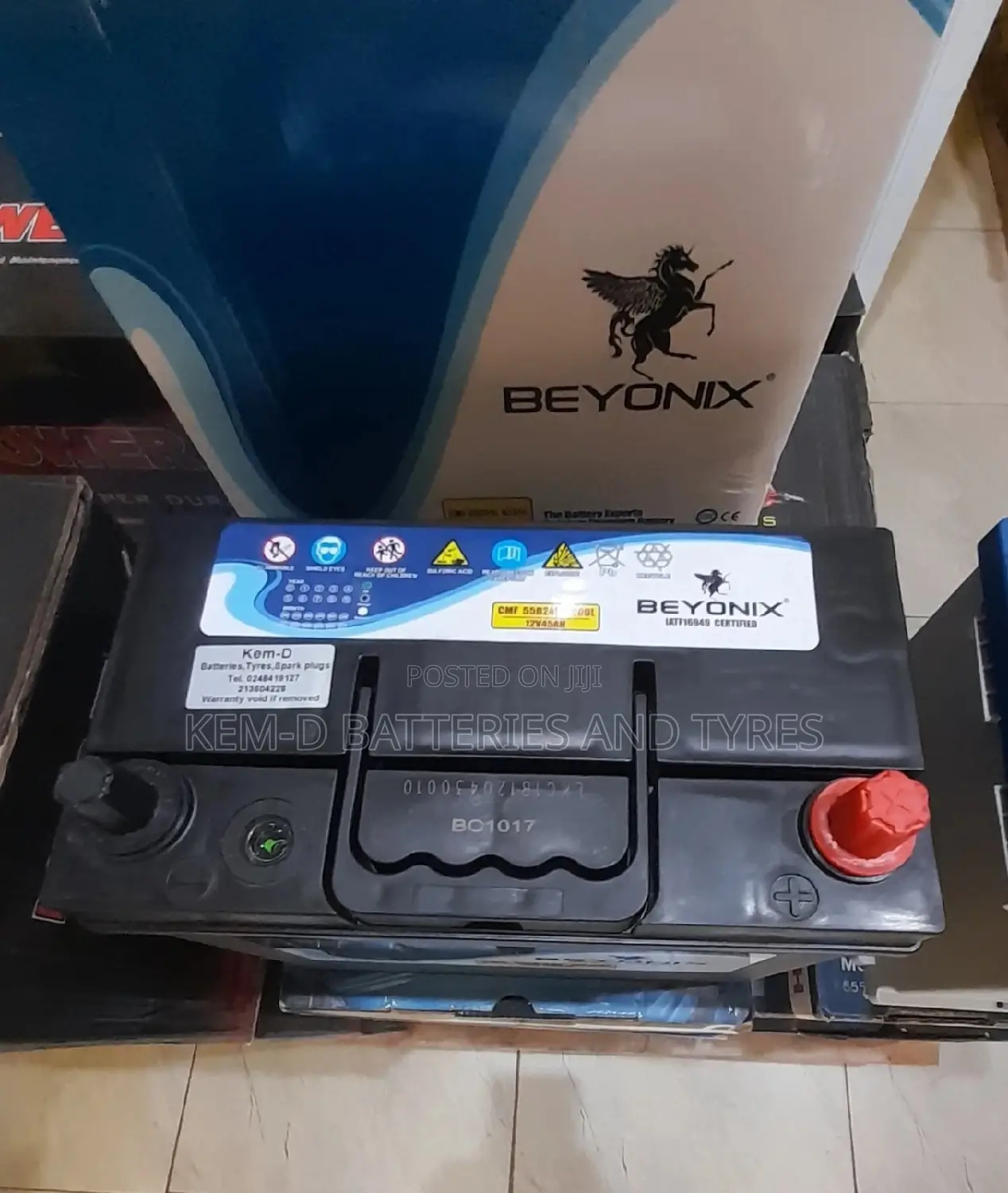 Toyota Vitz Battery - Perfect Size