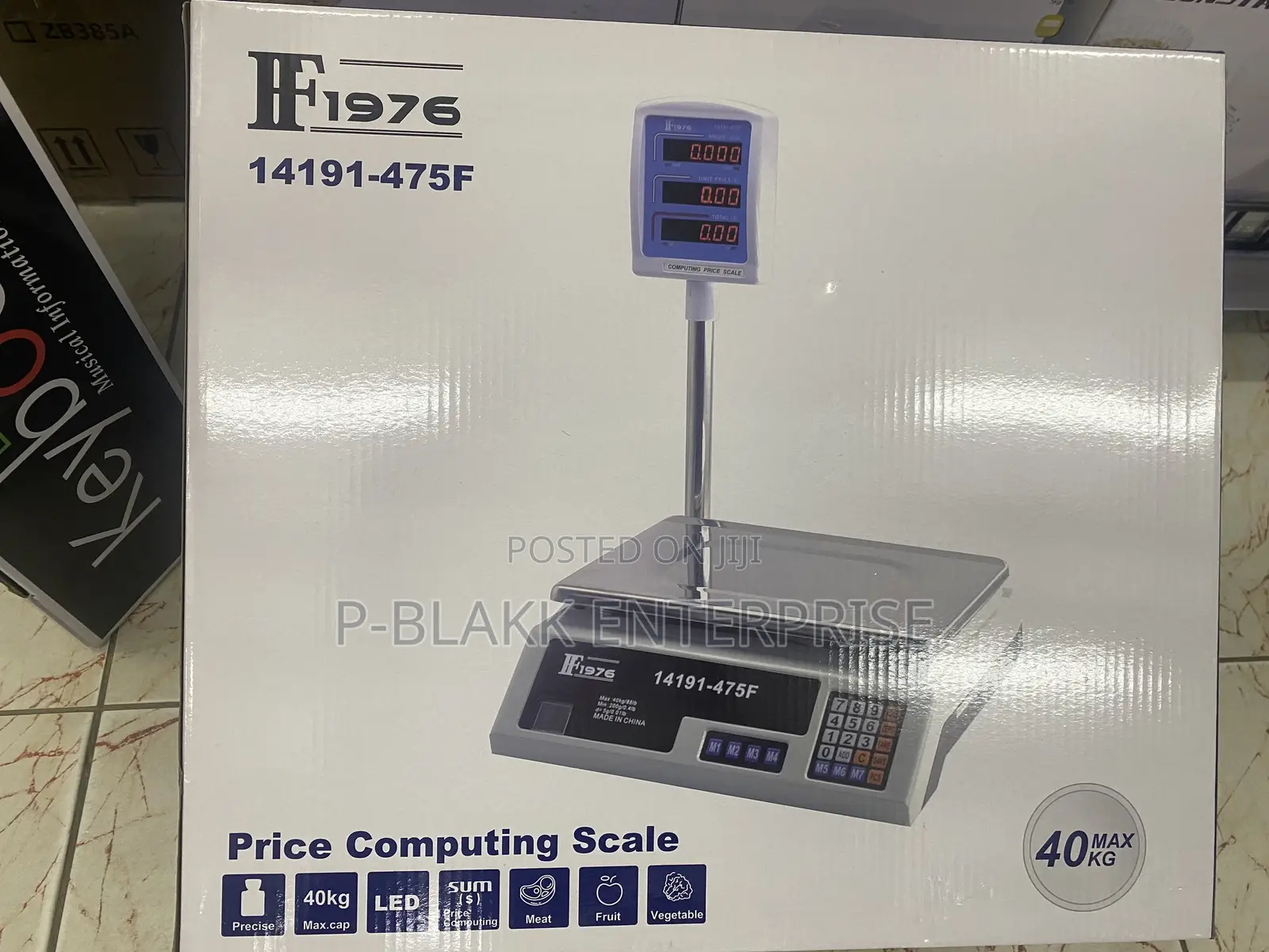 Weighing Scale 40kg Max Digital