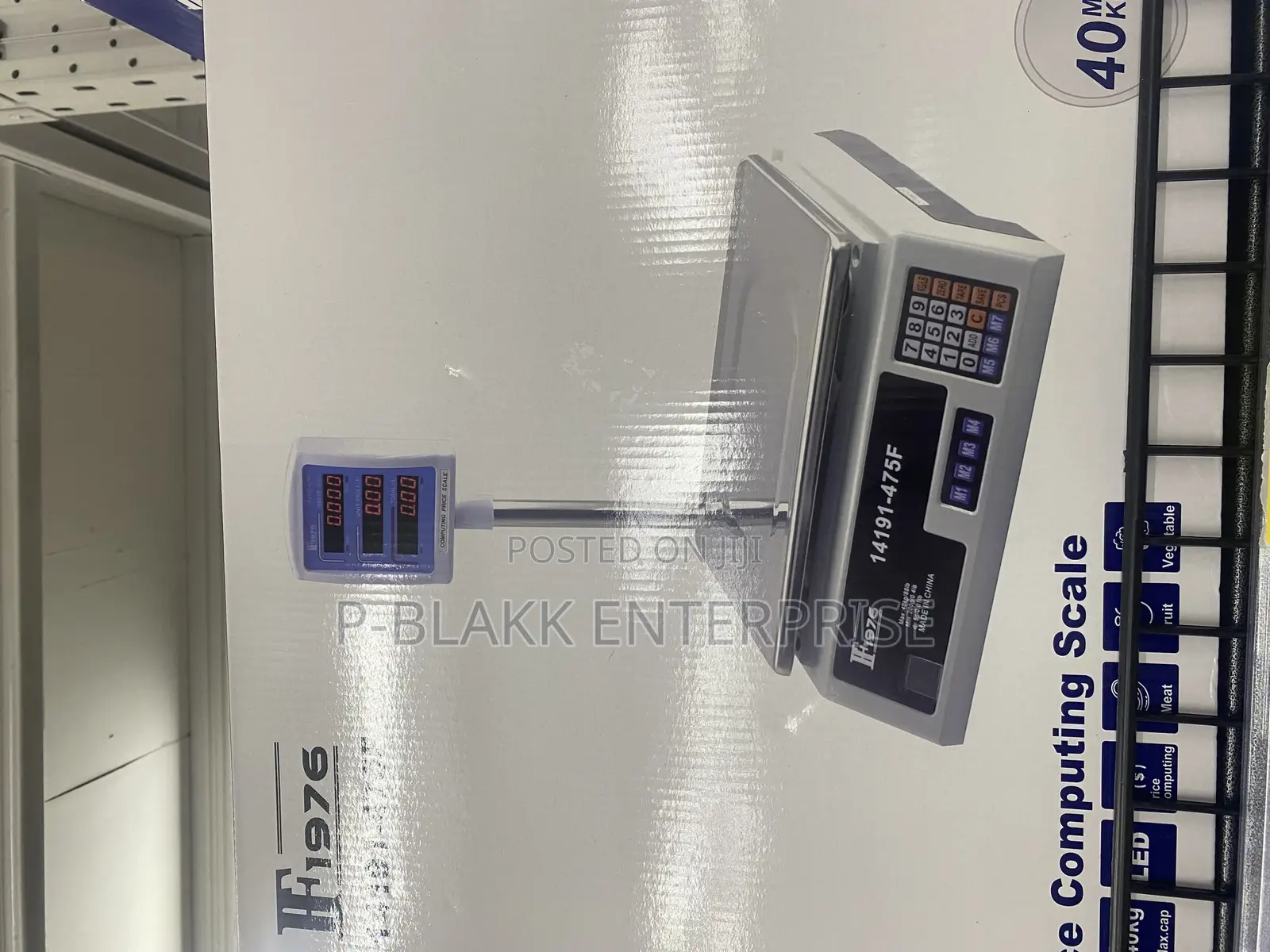 Weighing Scale 40kg Max Digital